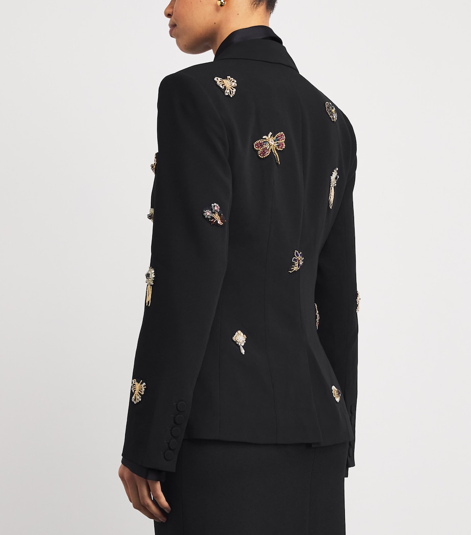 Gold Brooches Cheyenne Blazer BLACK Image 4