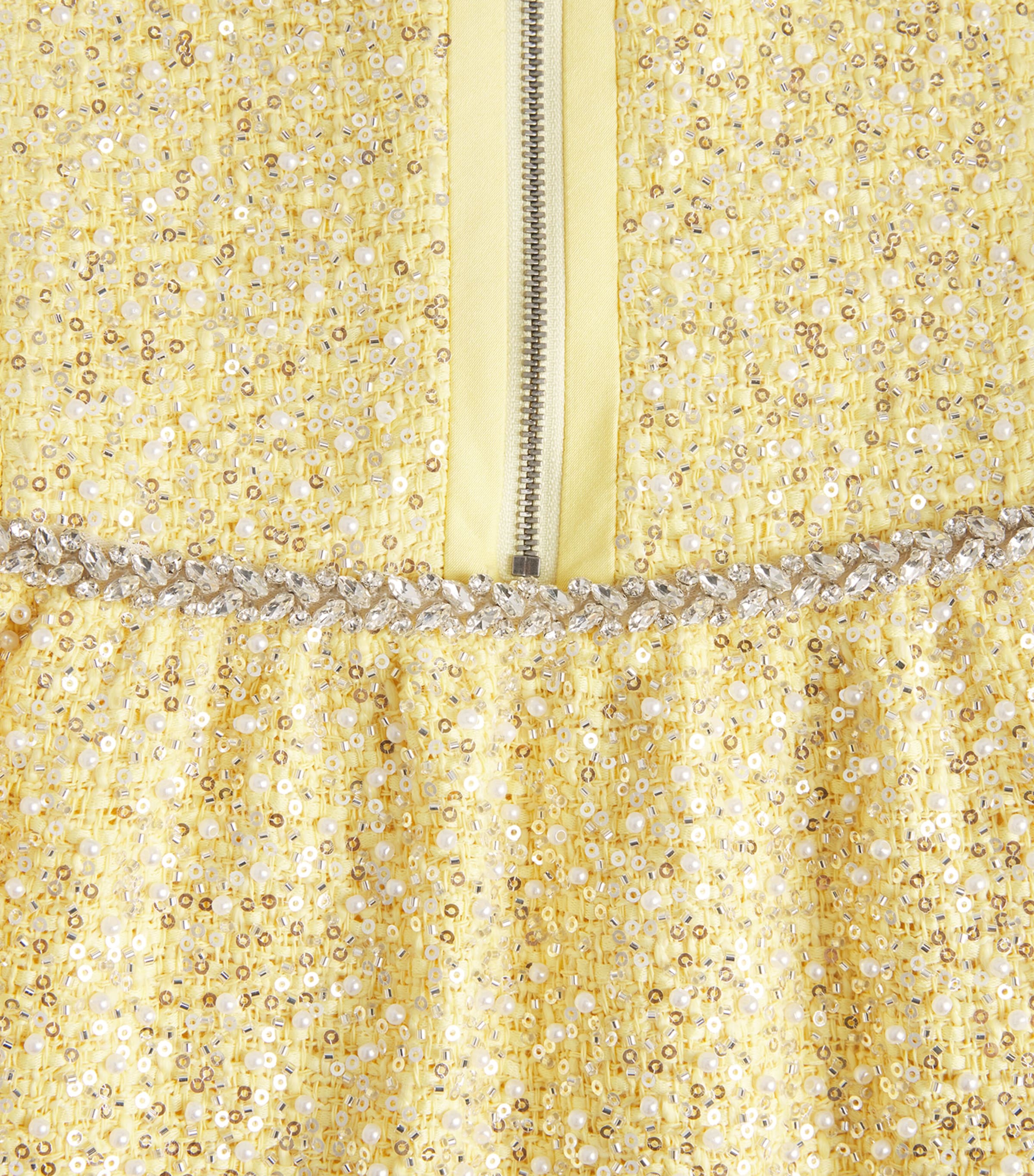 Embellished Ellis Mini Dress F732 BUTTER Image 5