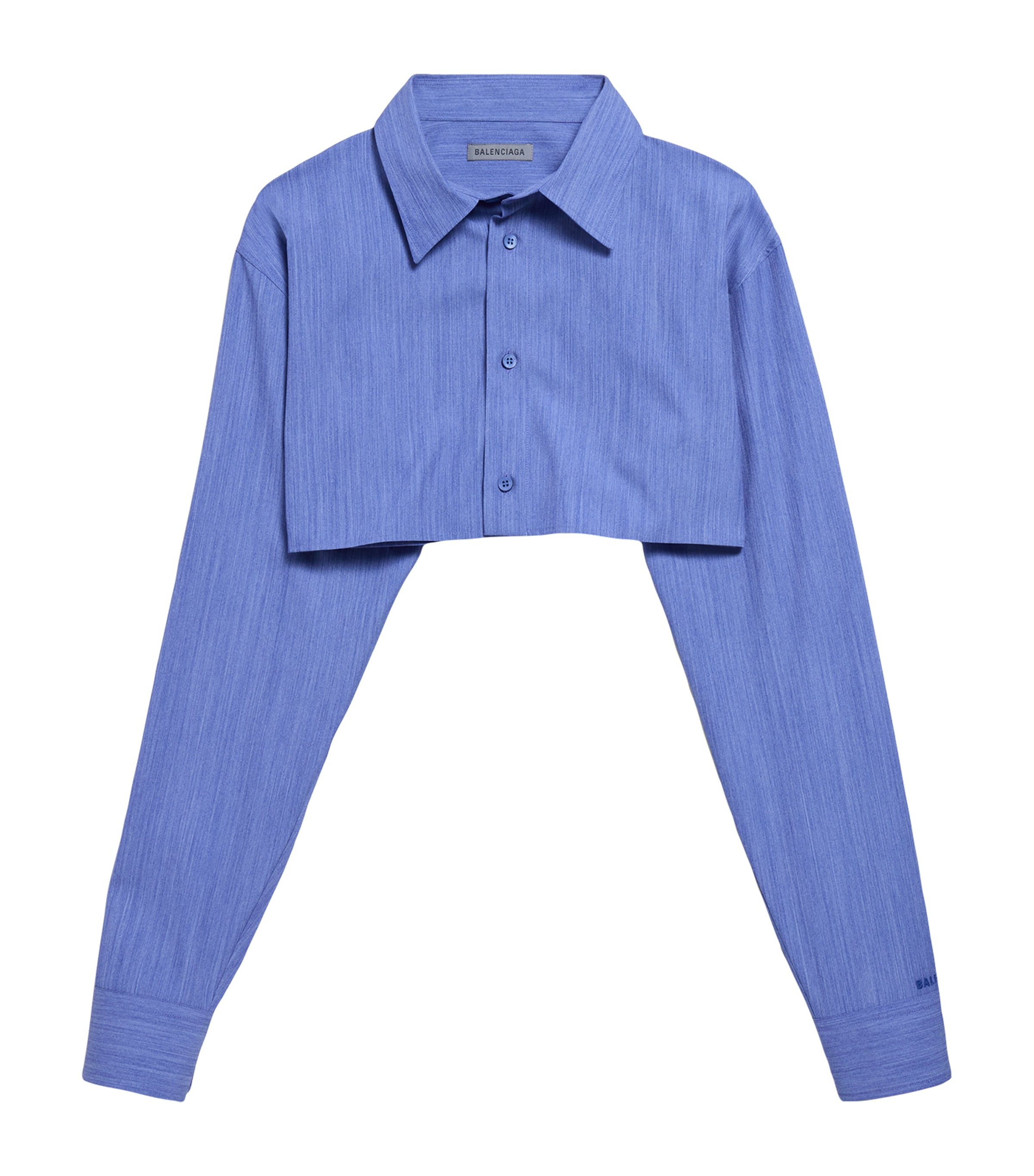 Balenciaga Womens Cropped Shirt Image 1