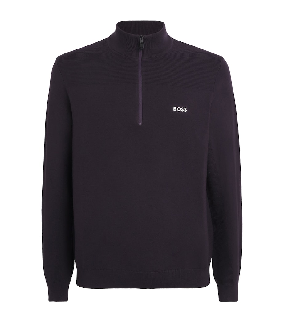Momentum-X Quarter-Zip Sweatshirt 517MEDIUM PURPLE Image 1