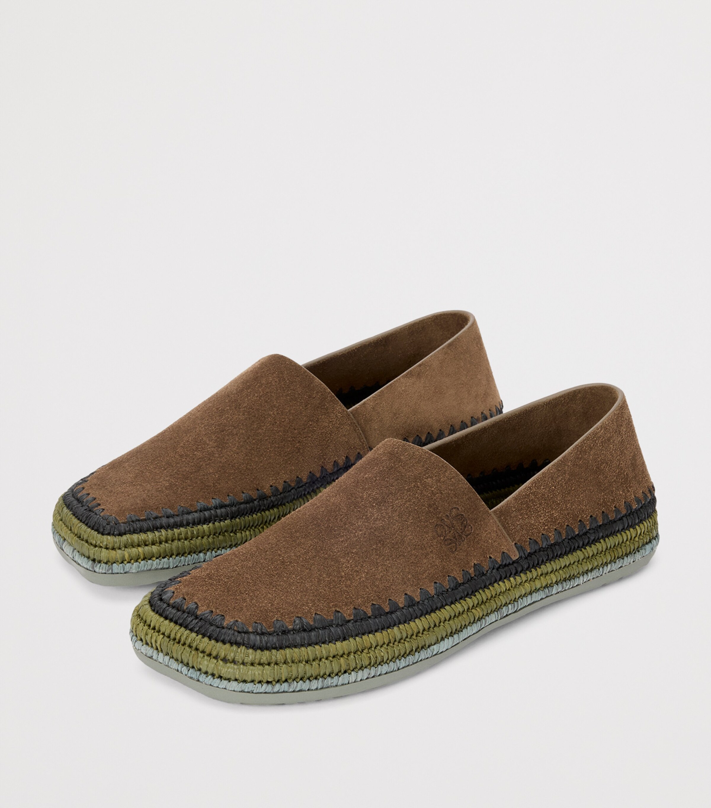 【Loewe】Rise suede slippers ライズ スエードスリッパ LOEWE Suede slippers | NET-A-PORTER