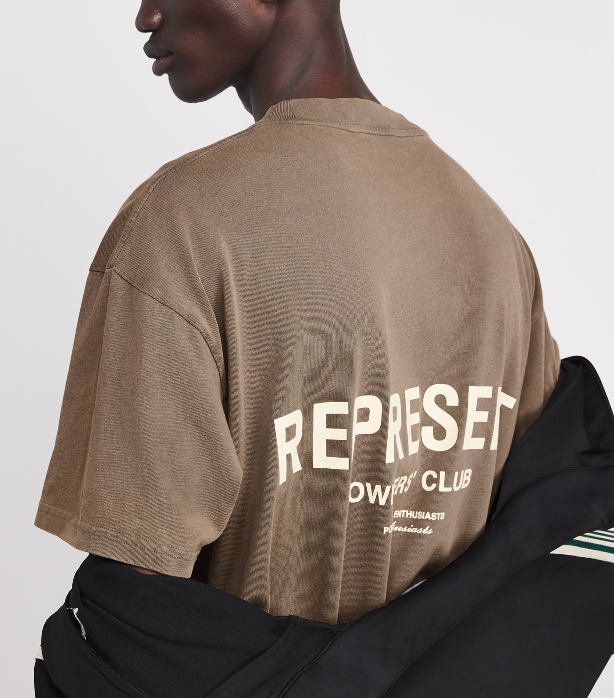 Cotton Owners Club T-Shirt ALMOND Image 6