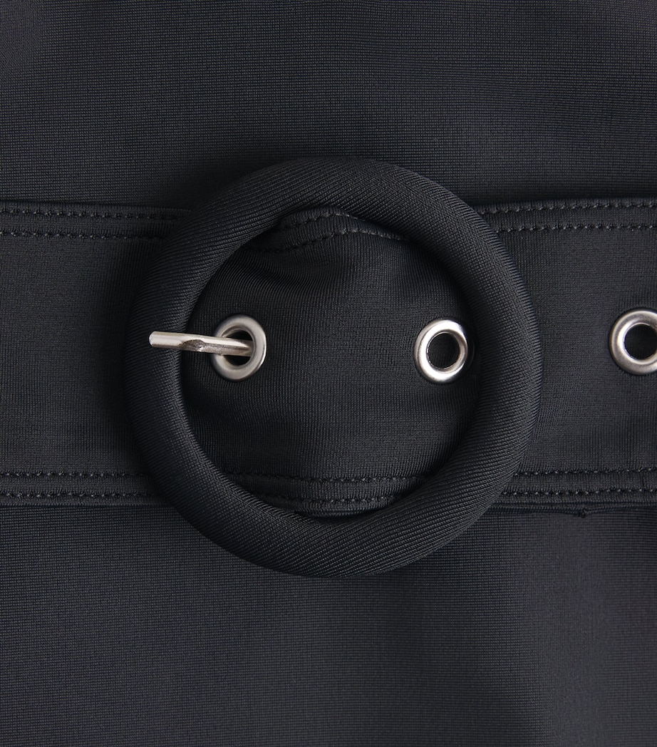 Underwired Belted Noa Swimsuit BLACK Image 4