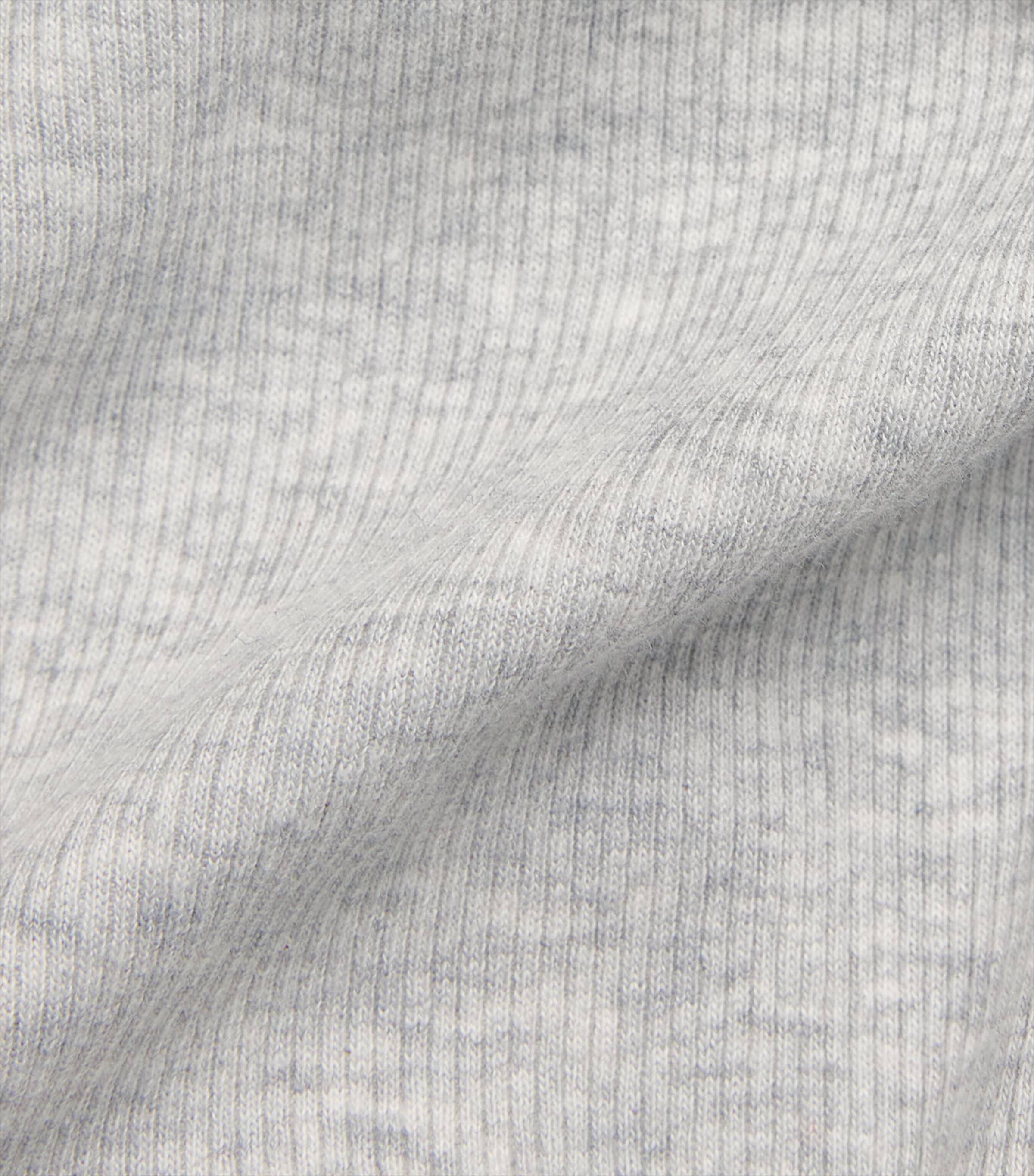 Cotton-Blend Long-Sleeve T-Shirt LIGHT HEATHER GREY Image 5