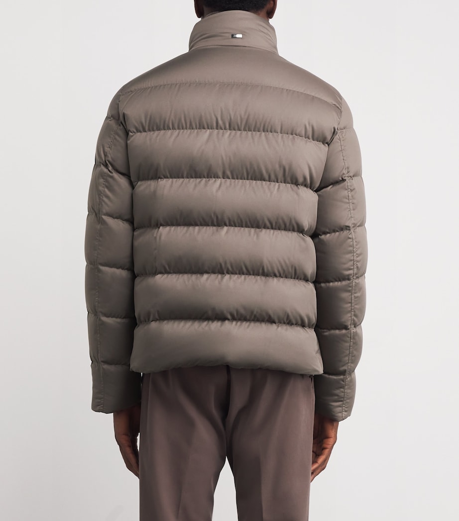 Down Bomber Jacket 2700 BEIGE Image 4