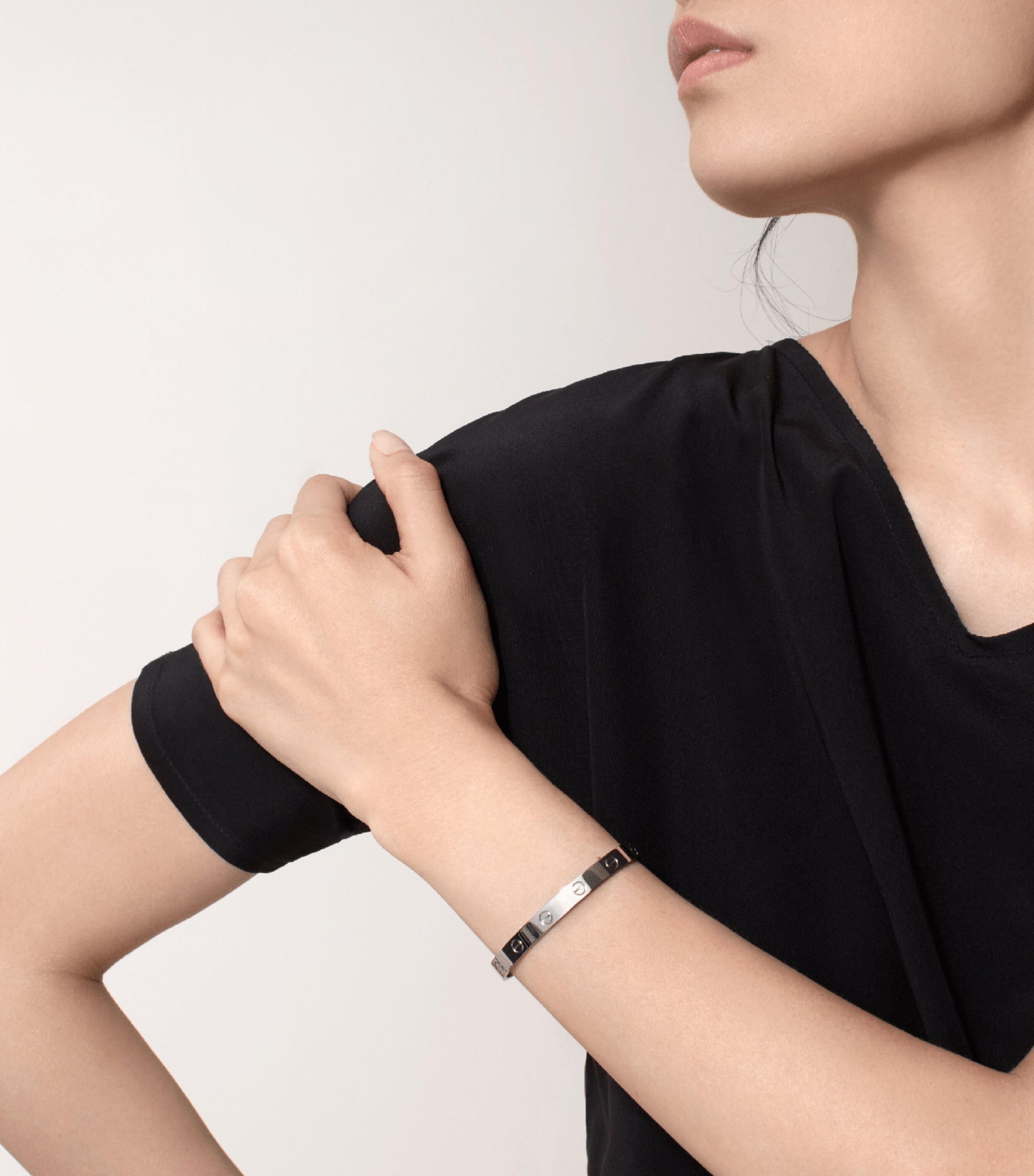 Cartier White Gold LOVE Bracelet White Gold Image 2