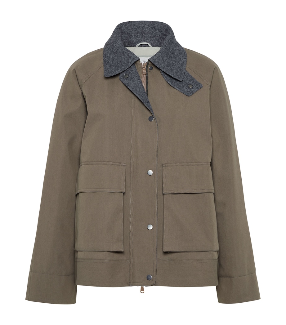 Canvas Padded Jacket C7539 Image 1