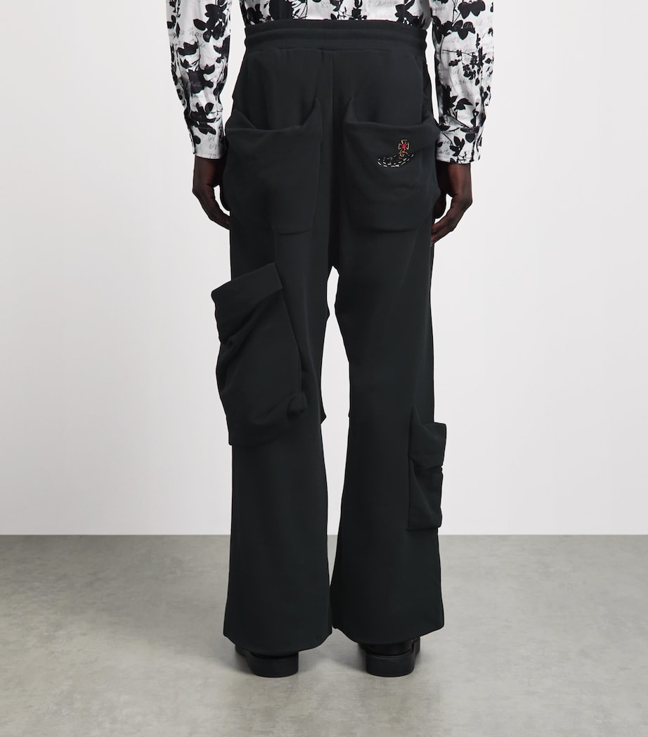 Vivienne Westwood Mens Cotton Achilles Sweatpants Black Image 5