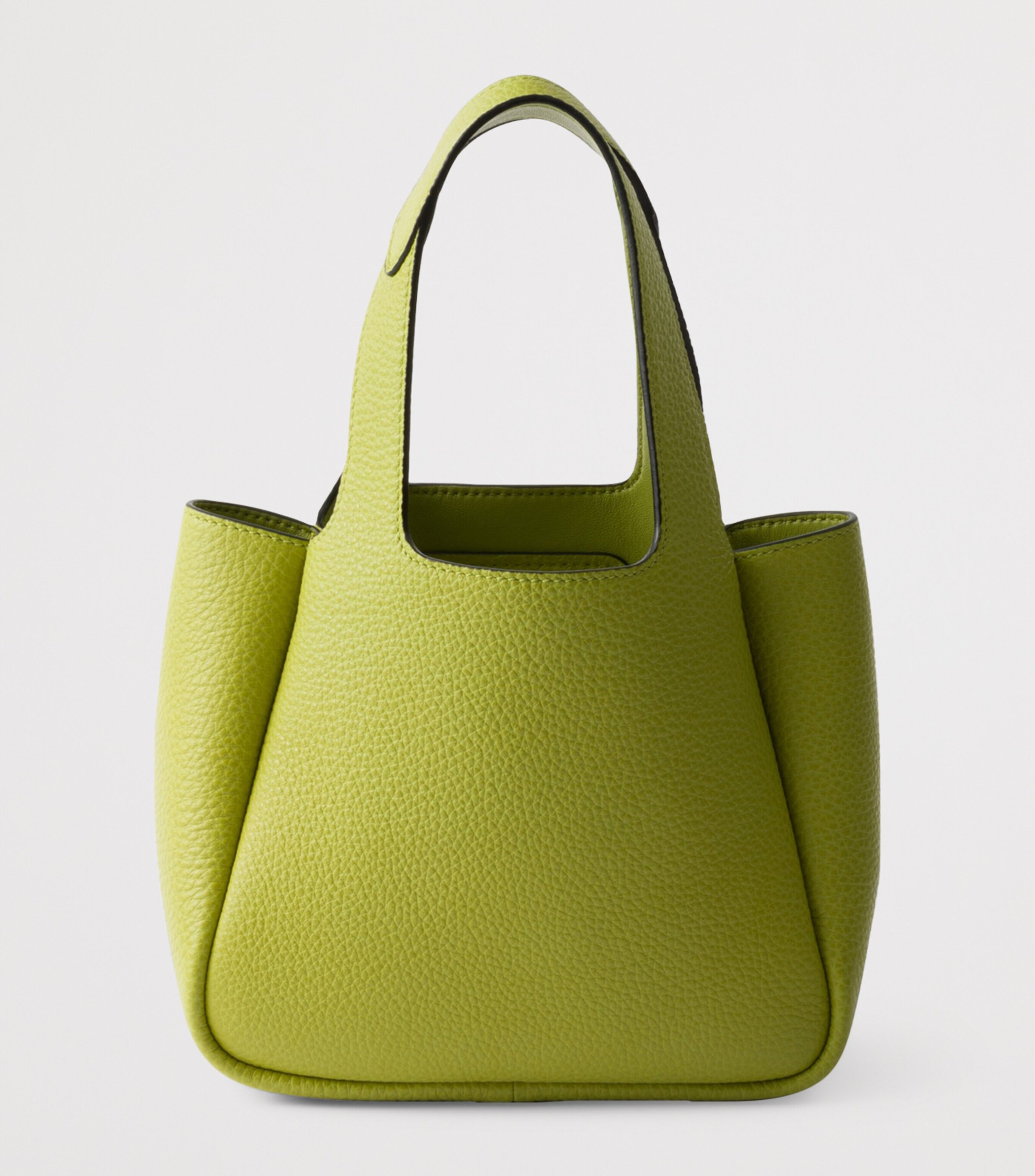 Mini Leather Top-Handle Bag F04FZ Image 3