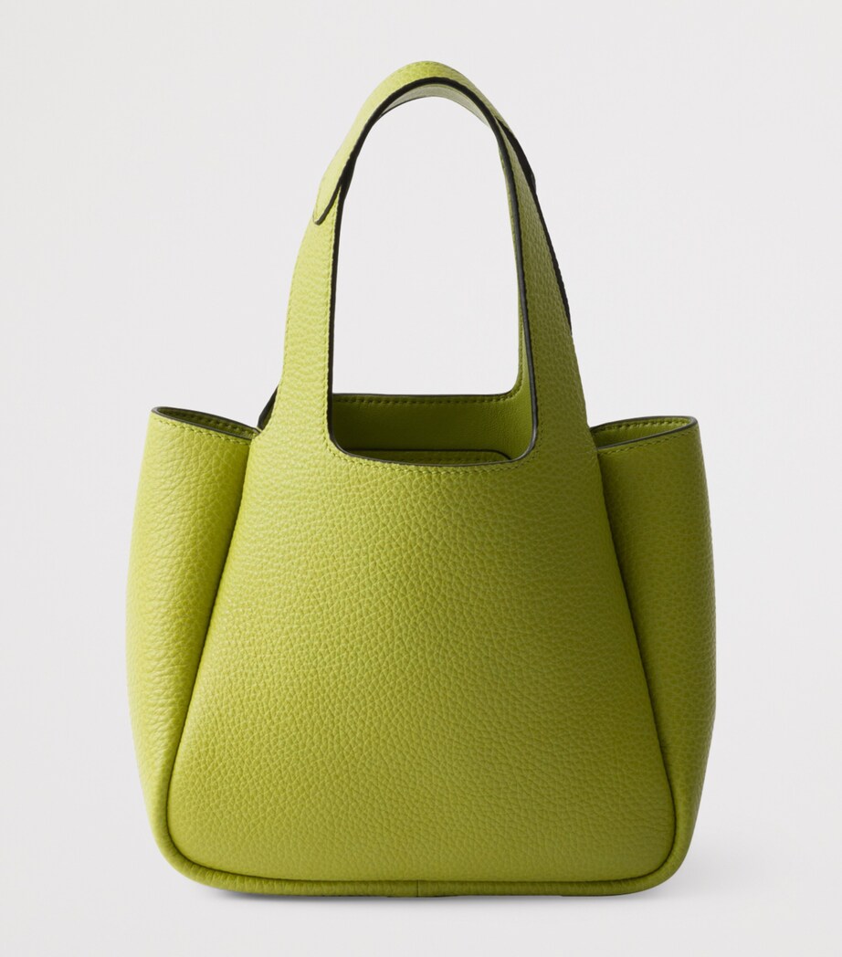 Mini Leather Top-Handle Bag F04FZ Image 3