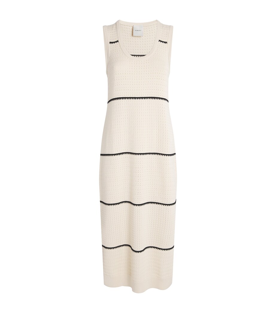Scoop-Neck Scott Midi Dress BIRCH Image 1