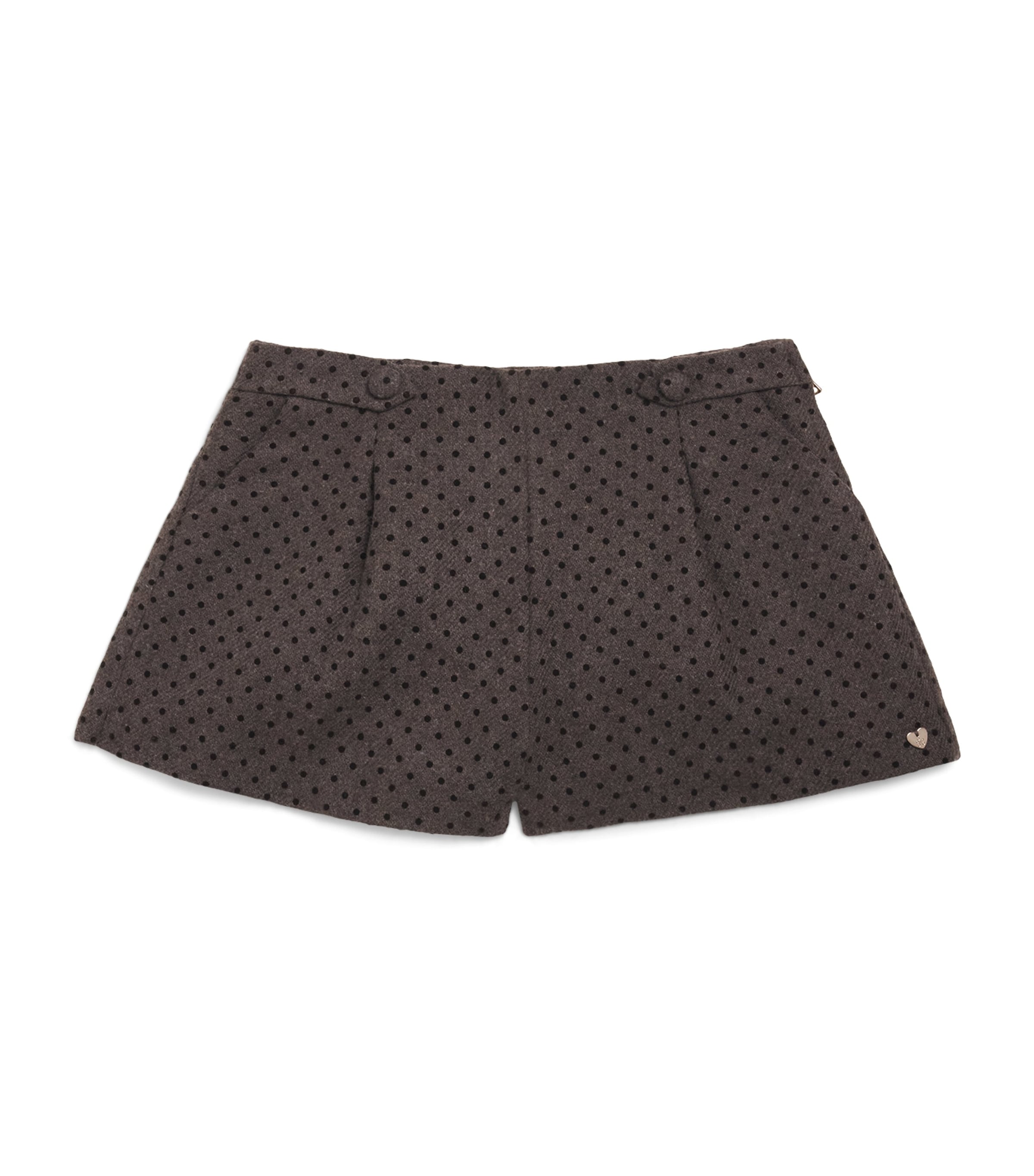 Tartine et Chocolat Wool-Blend Polka-Dot Shorts (2-14 Years) Image 1