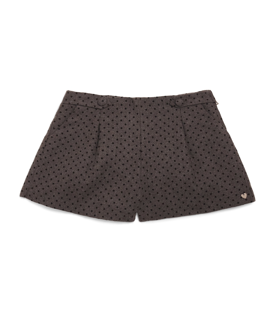 Tartine et Chocolat Wool-Blend Polka-Dot Shorts (2-14 Years) Image 1