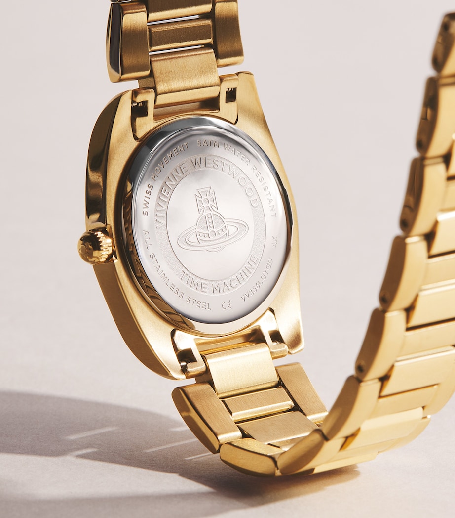 Vivienne Westwood Stainless Steel Tavistock Watch 28mm Gold Image 4