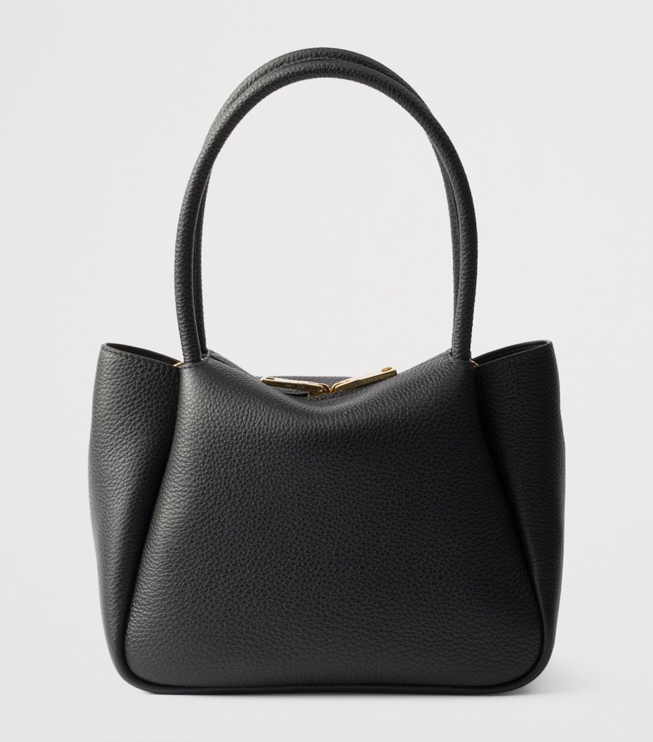 Small Leather Top-Handle Bag F0632 Image 3