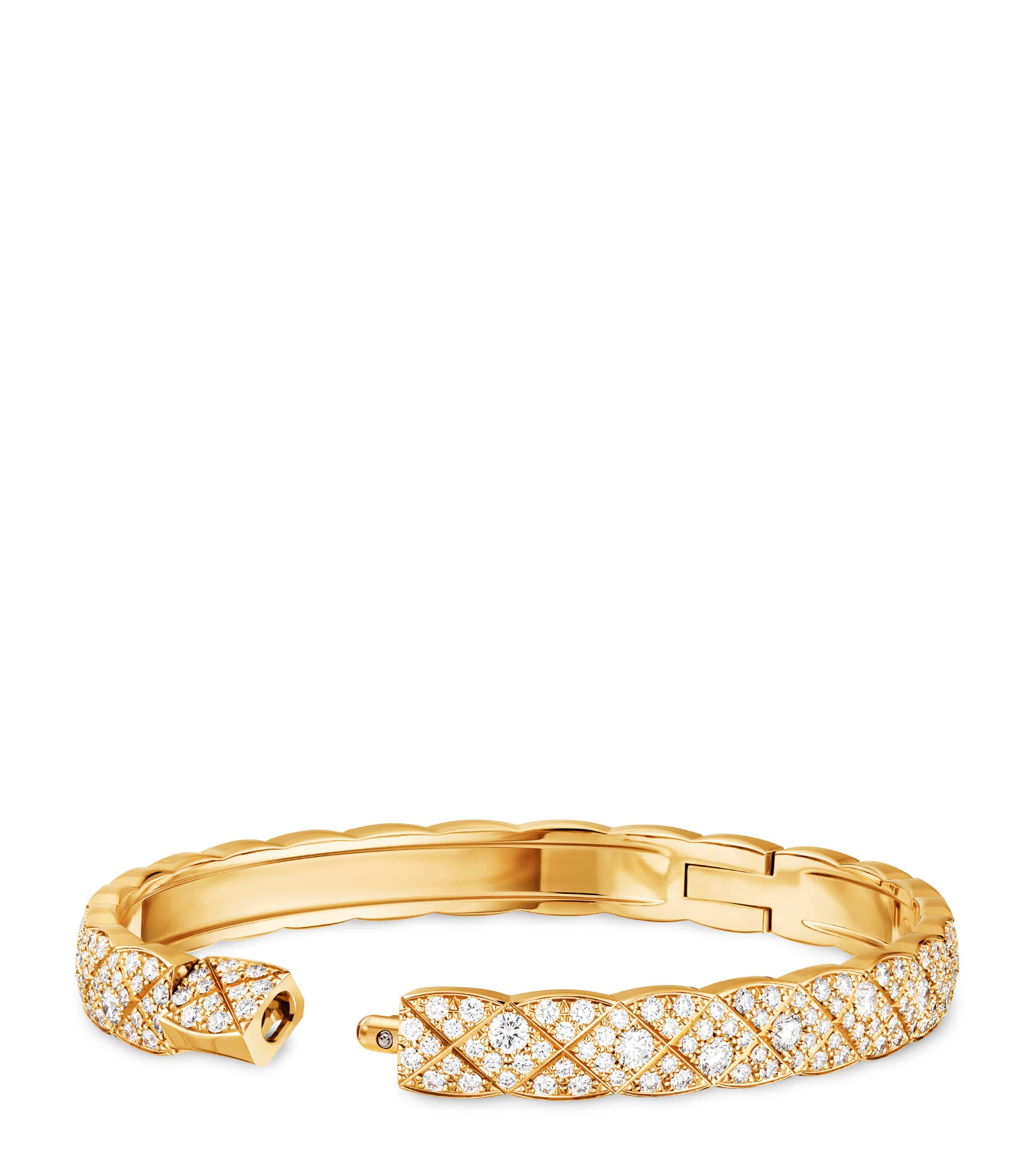 Yellow Gold and Diamond Coco Crush Bangle YELLOW GOLD Image 1
