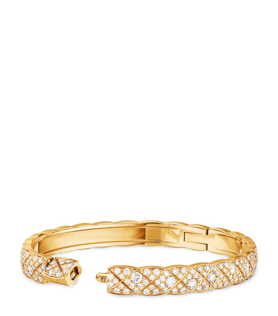 Yellow Gold and Diamond Coco Crush Bangle YELLOW GOLD Image 1