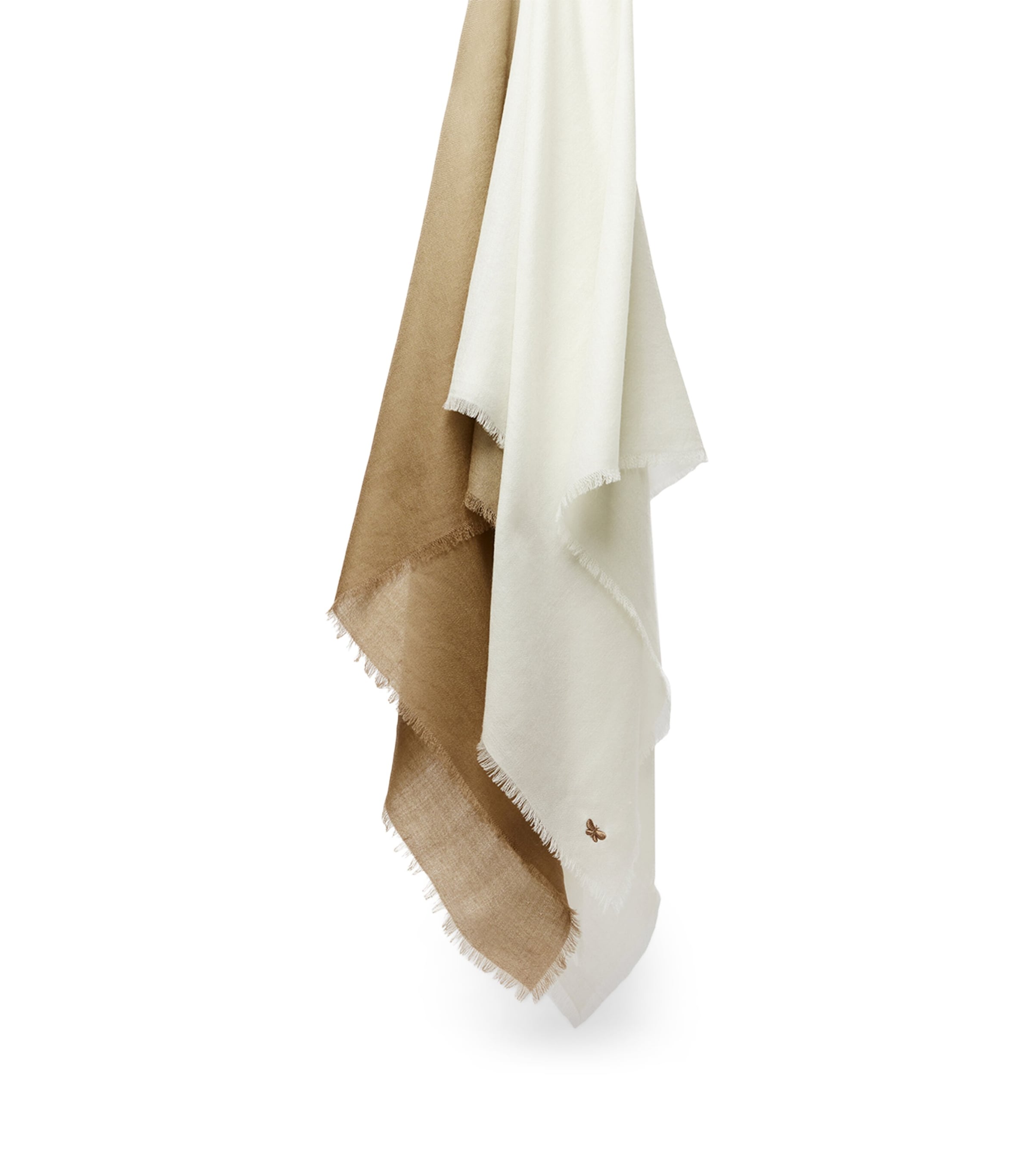 Wool Gradient Scarf CAMEL Image 1