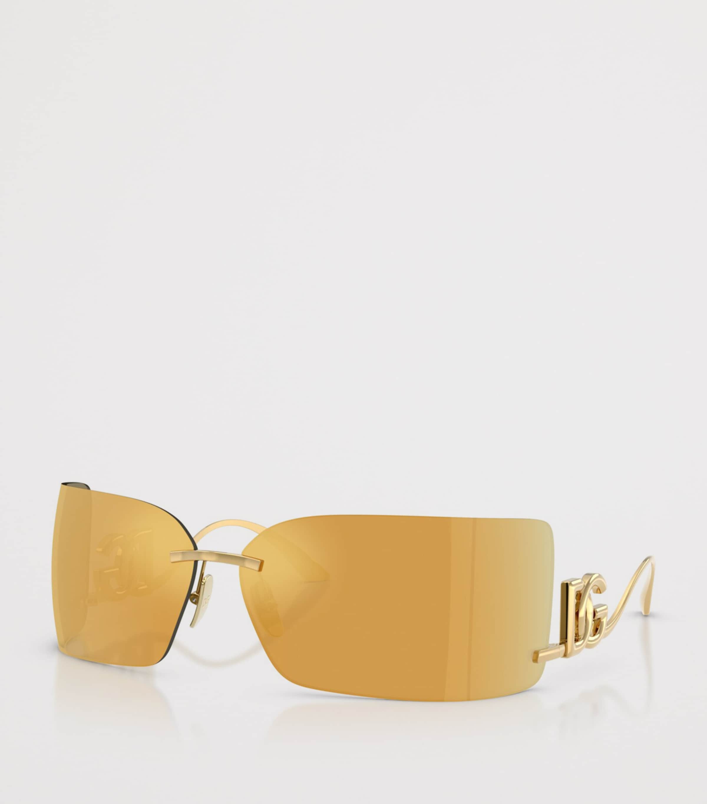 Metal Gold-Tone Sunglasses 02/5A Image 2
