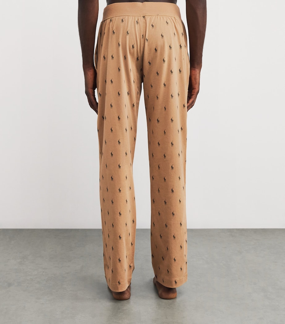 Polo Pony Pyjama Bottoms CLASSIC CAMEL AOPP Image 4