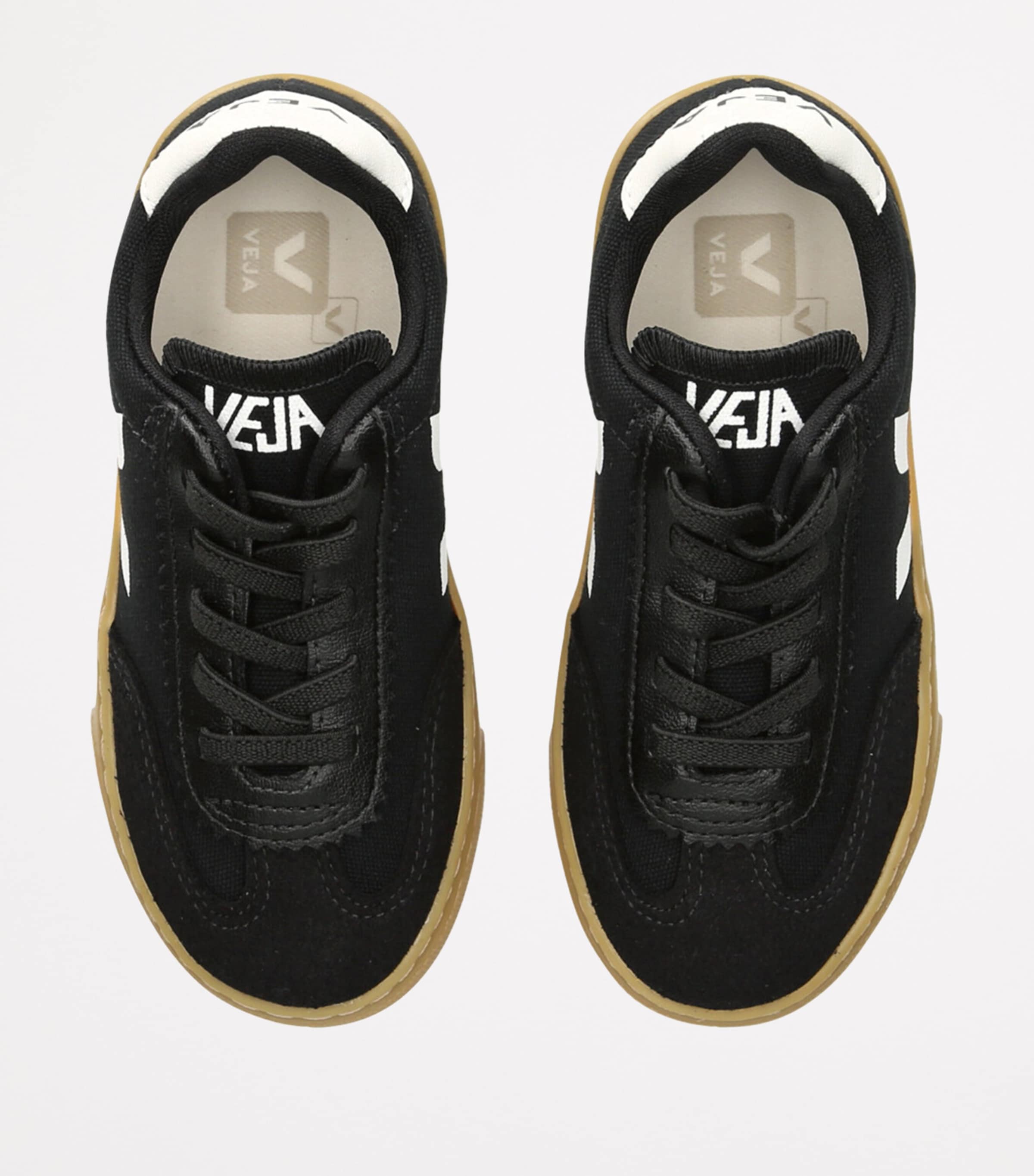 Canvas Volley Sneakers BLACK Image 4