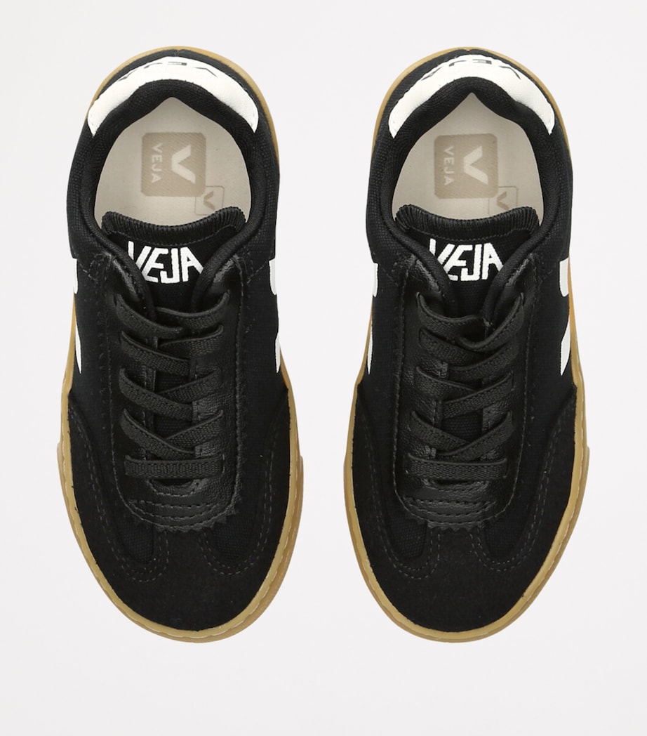 Canvas Volley Sneakers BLACK Image 4