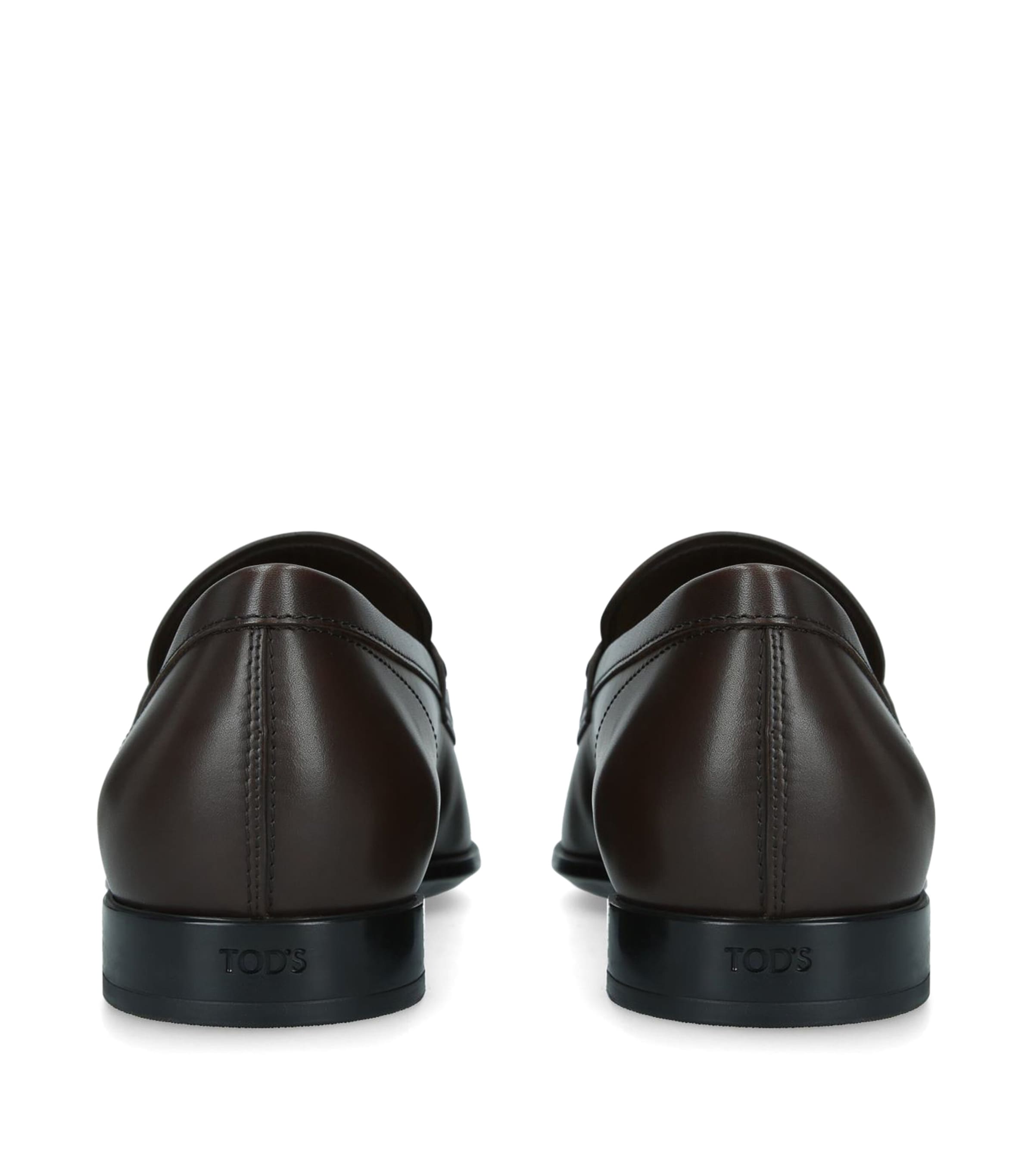 Leather Loafers DARK BROWN Image 2