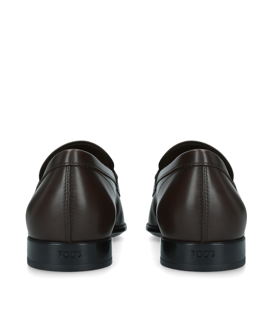 Leather Loafers DARK BROWN Image 2