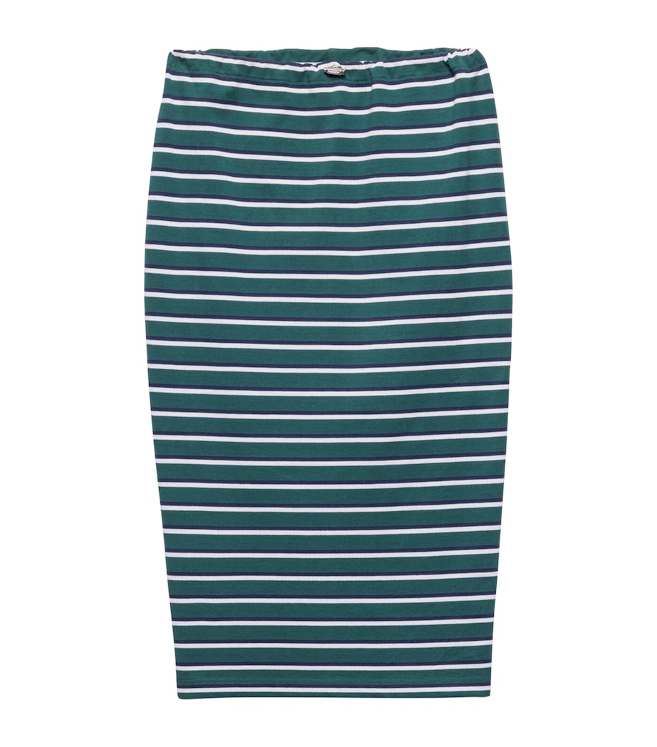 Cotton Piqué Pencil Skirt F0B8Q Image 1