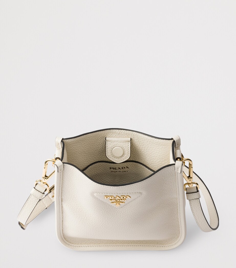 Prada Mini Leather Shoulder Bag Image 4