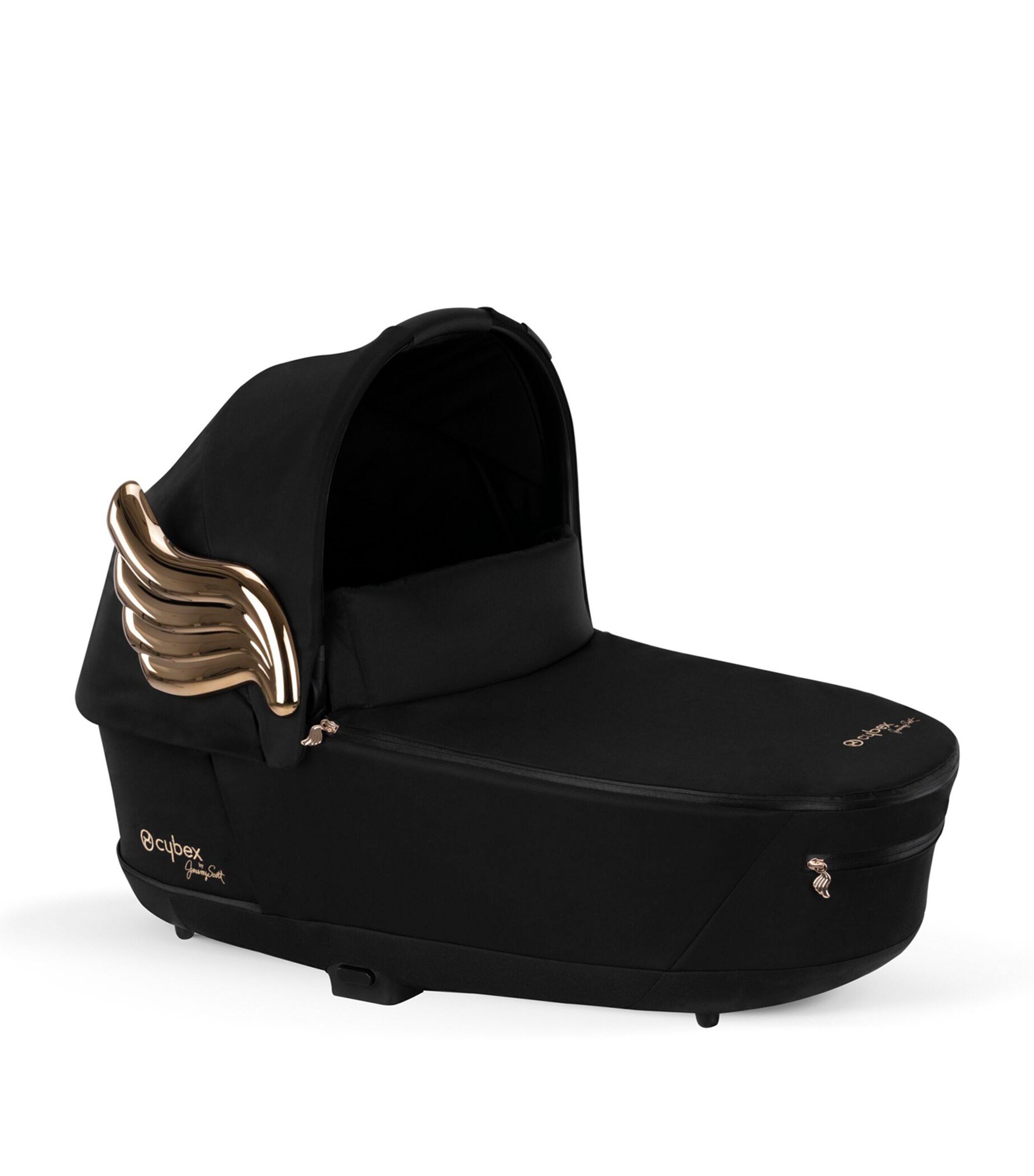 x Jeremy Scott Wings Priam Lux Carrycot BLACK Image 4