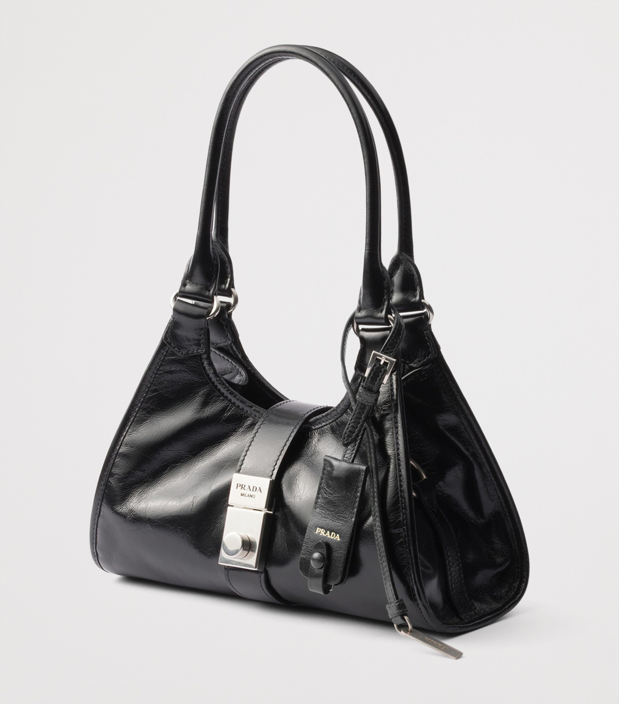 Small Leather Tote Bag F0002 Image 2