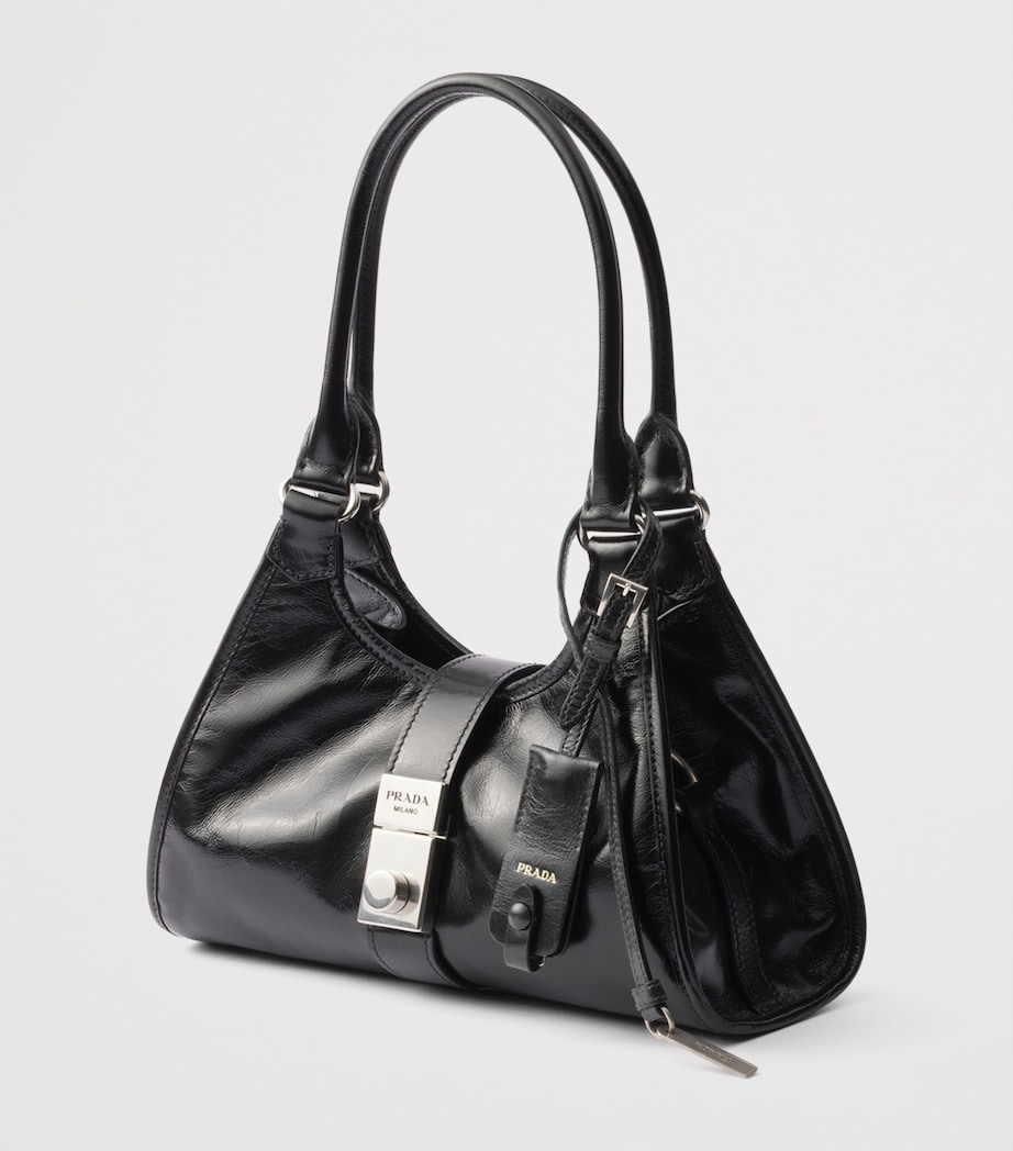 Small Leather Tote Bag F0002 Image 2