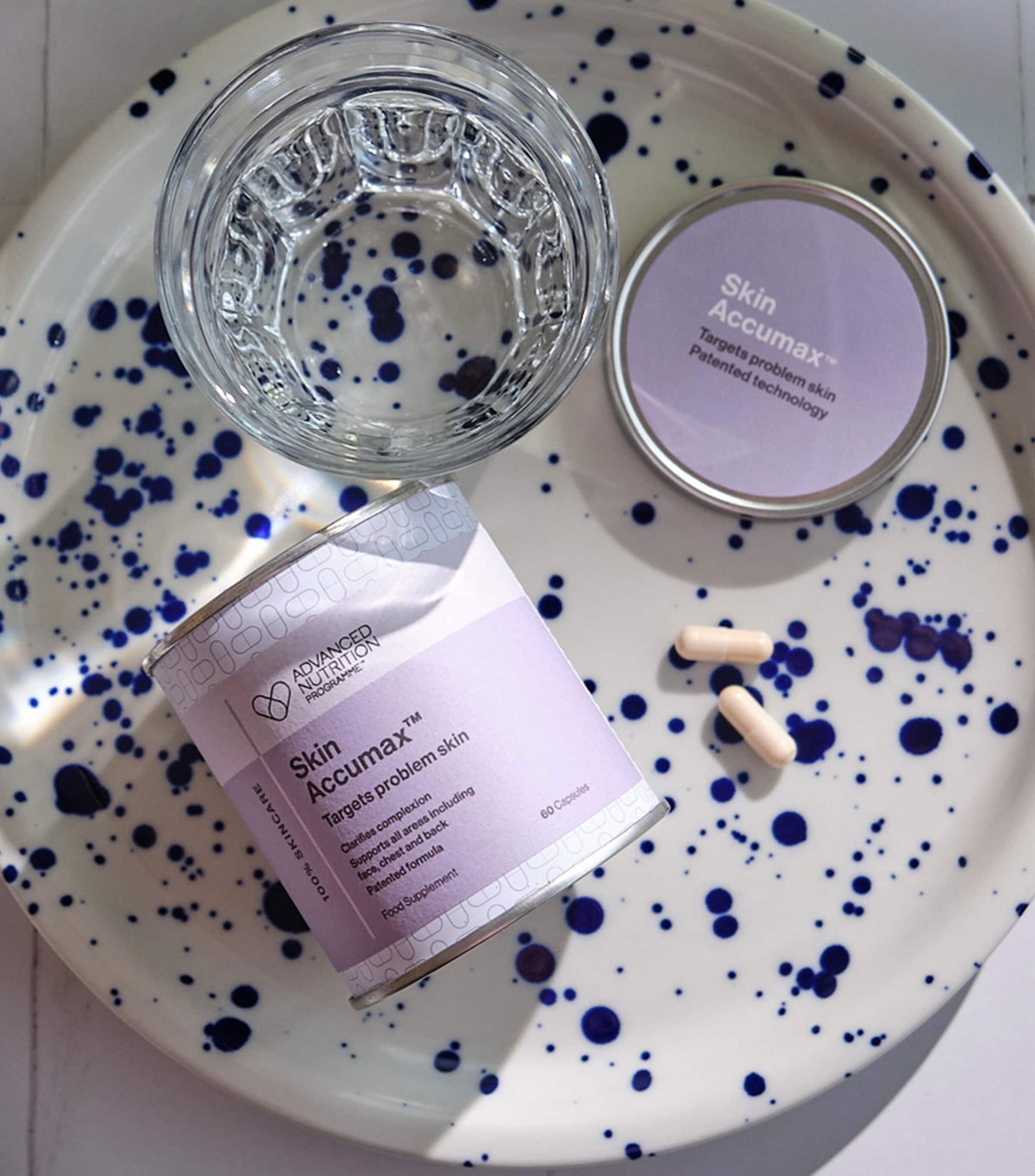 Skin Accumax (180 Capsules) NO COLOUR Image 2