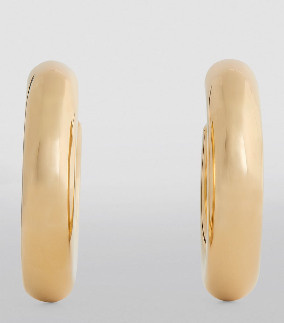 Samira Huggie Hoop Earrings GOLD Image 2