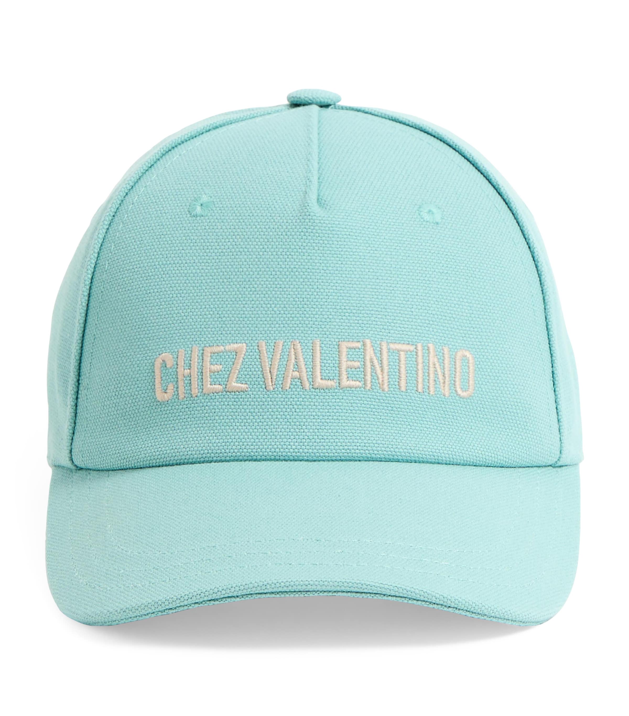Valentino Garavani Canvas Chez Valentino Cap | Men Accessories | Hats | Caps | Designers | Valentino Garavani | Men Clothing | Knitwear | Cardigans | Women Clothing | Skirts | Mini Skirts | Women Shoes | Boots | Biker Boots