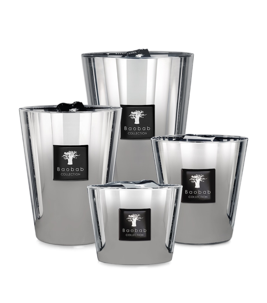 Platinum Candle (16cm) BLACK Image 2