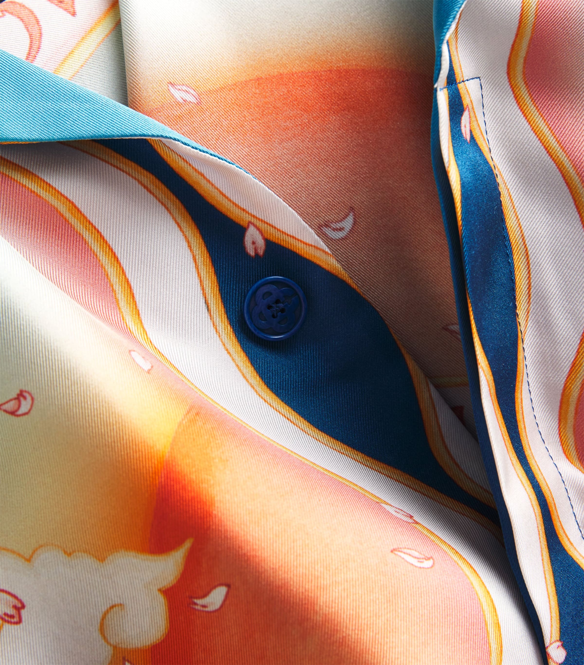 Silk Tennis Club Print Shirt TENNIS CLUB Image 5