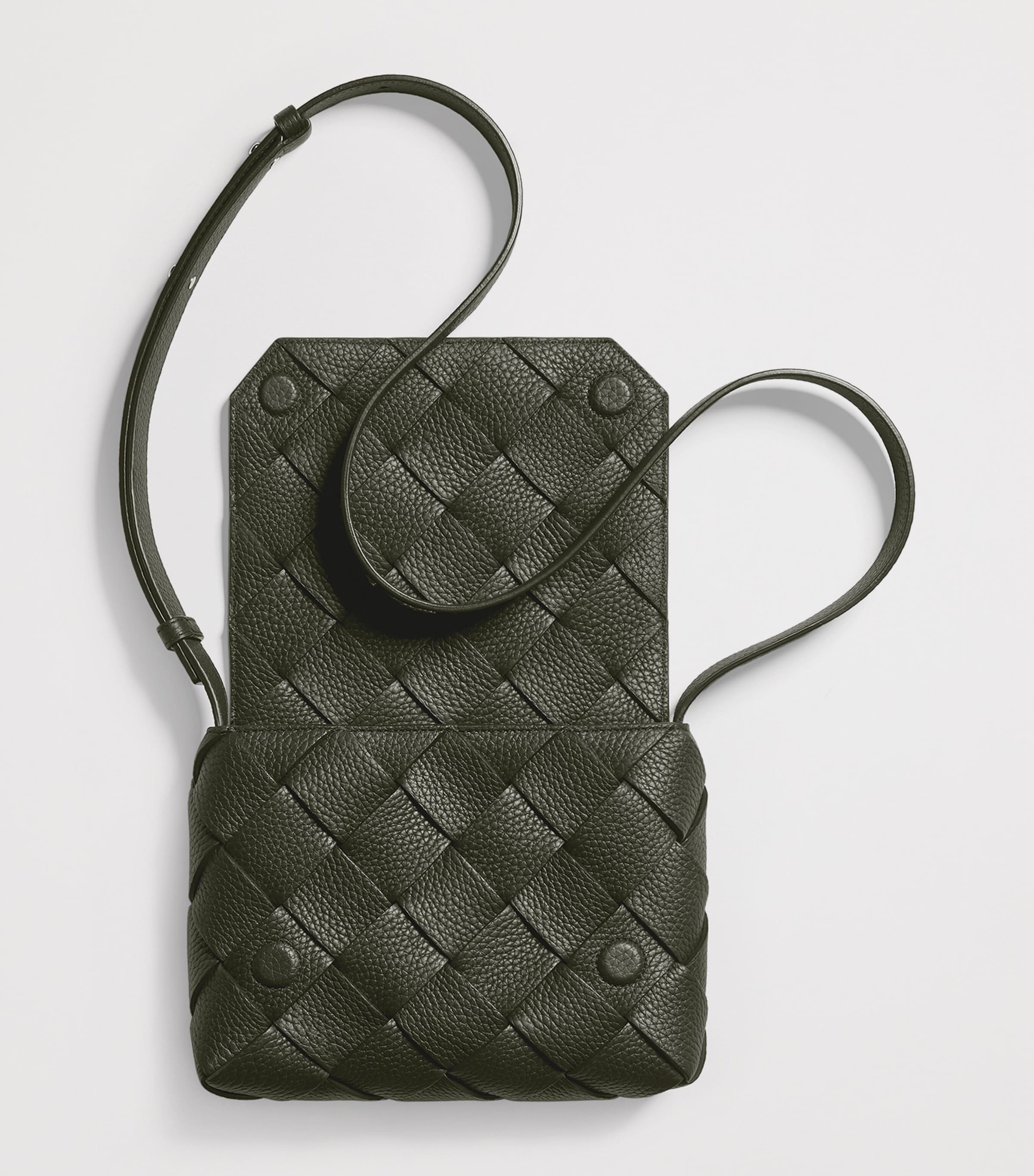 Bottega Veneta Leather Diago Cross-Body Bag Image 2