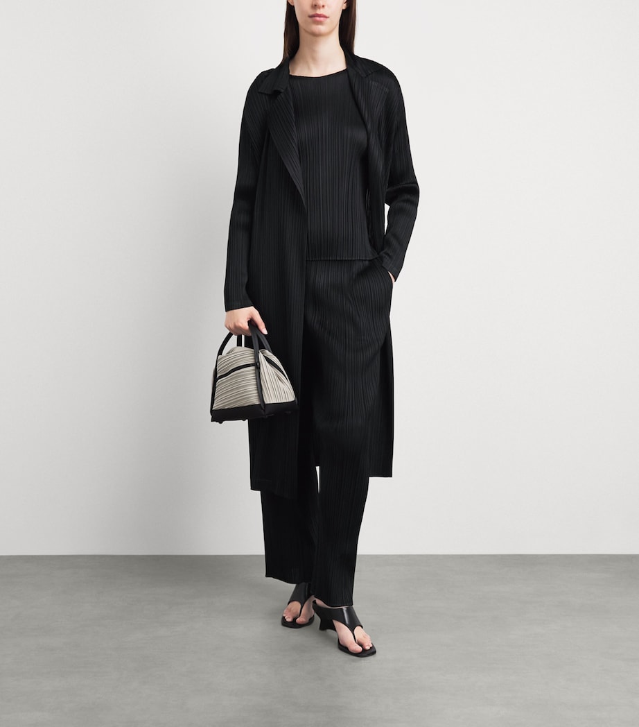 Pleats Please Issey Miyake Womens Monthly Colors February Top Black Image 2