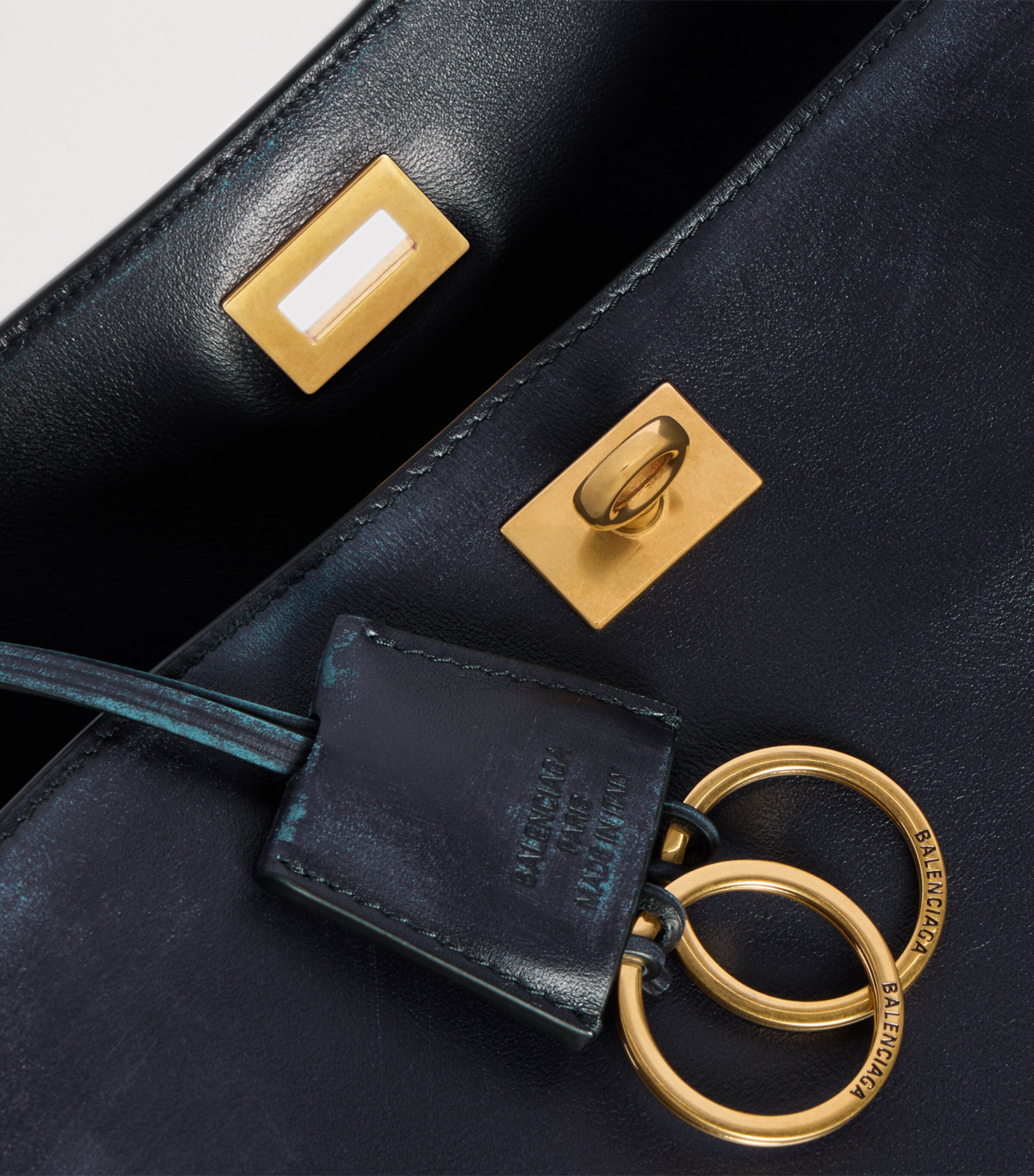 Balenciaga Small Calfskin Rodeo Shoulder Bag Image 6