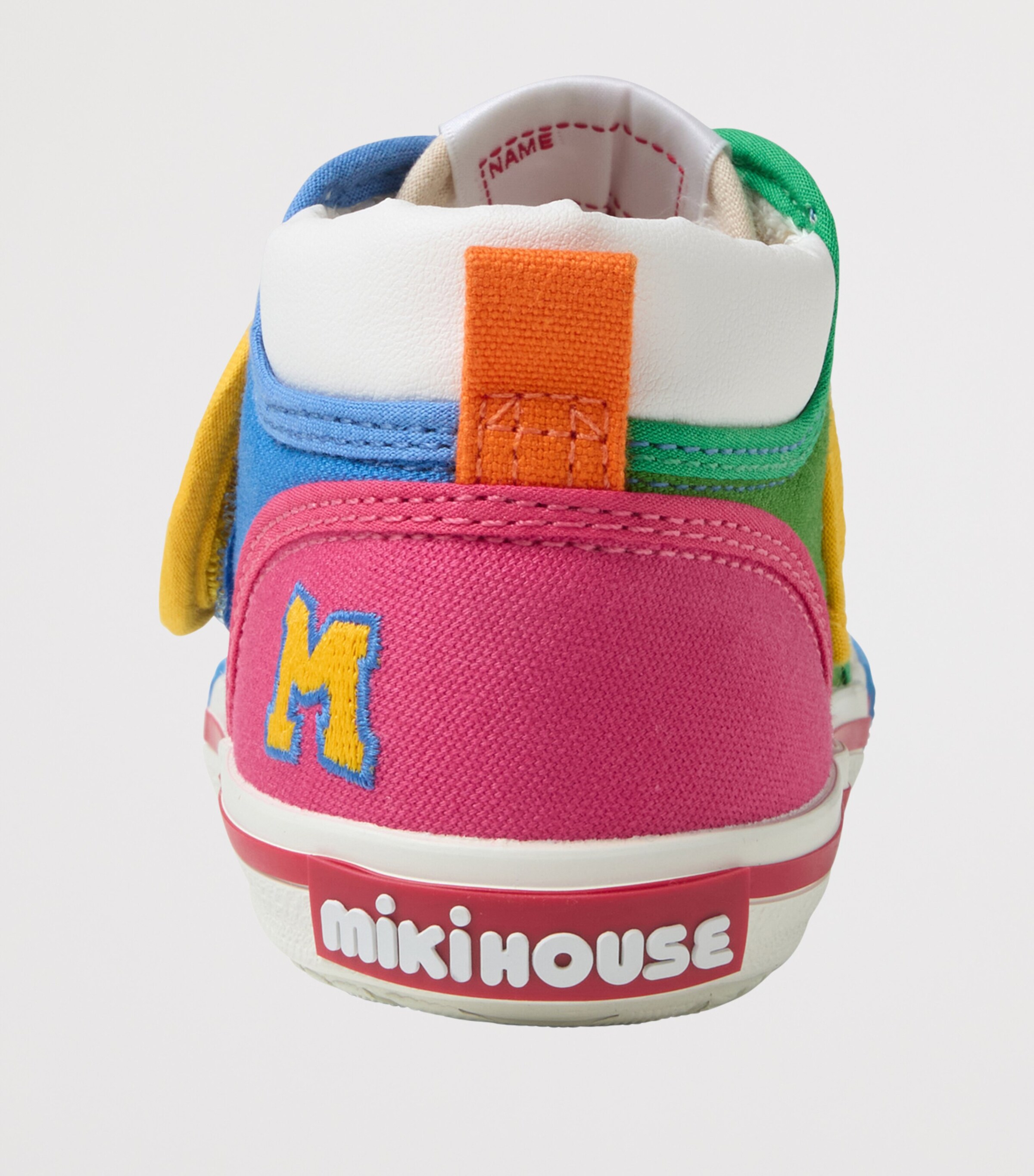 Miki House Cotton Embroidered Sneakers Image 7