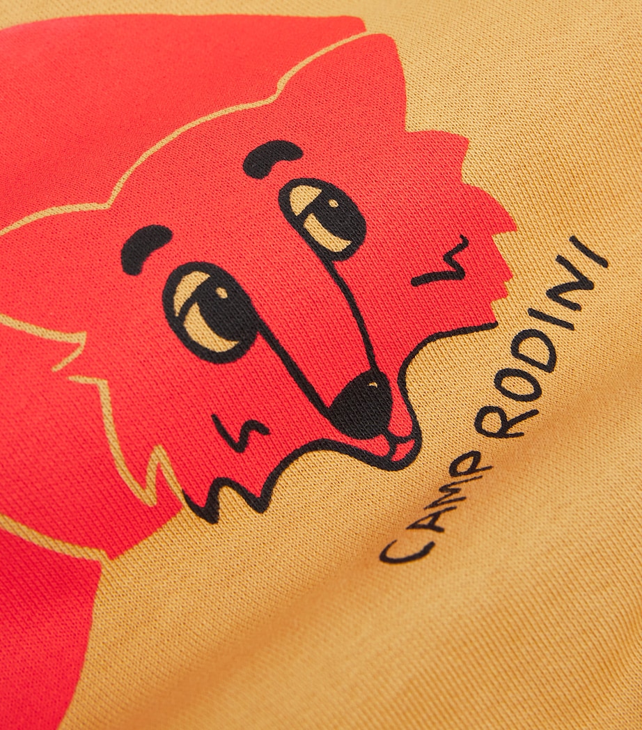 Organic Cotton Bear Sweatshirt (3-11 Years) BEIGE Image 3