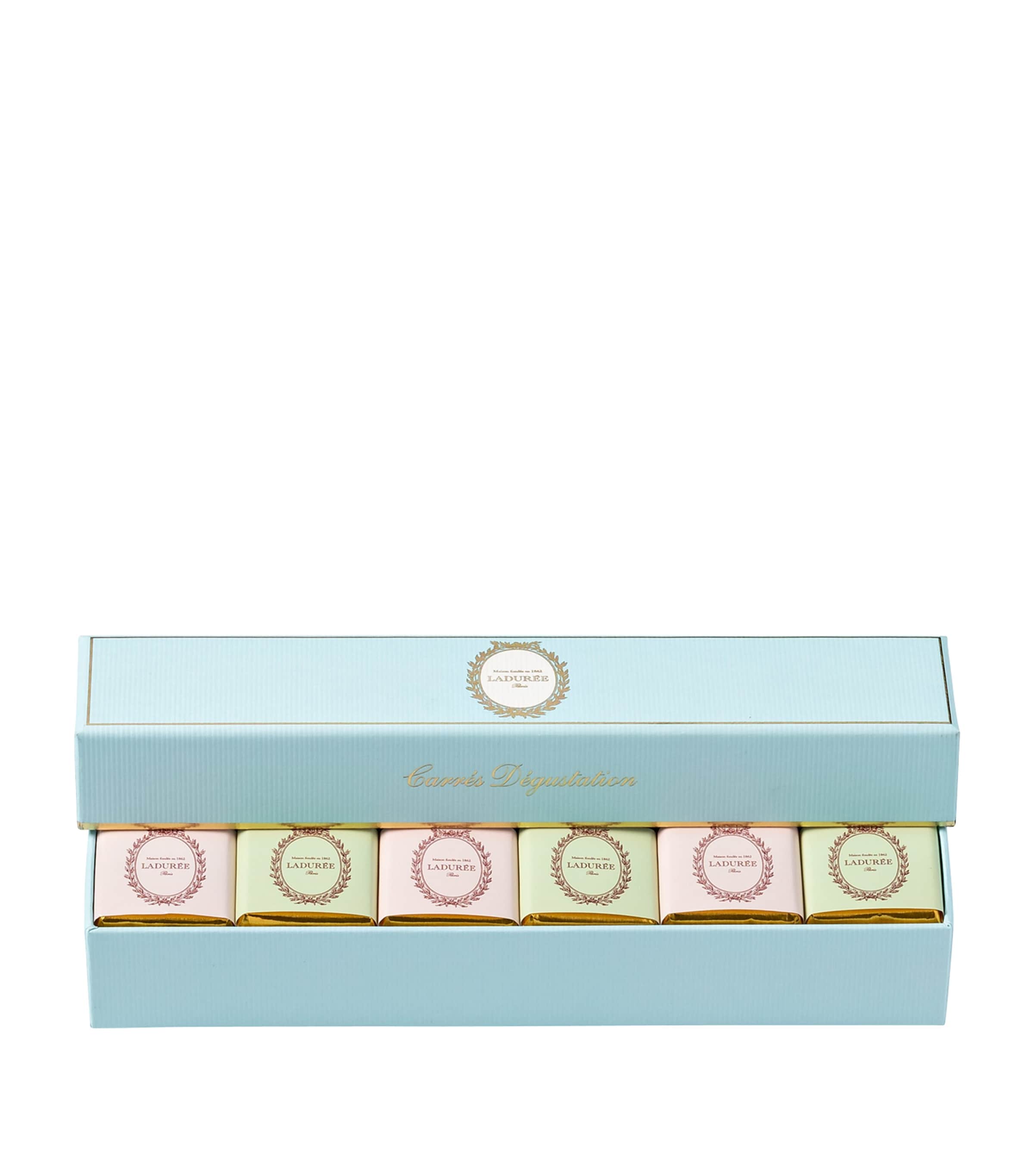 Box of 42 Dark and Milk Chocolate Squares (230g) NO COLOUR Image 1