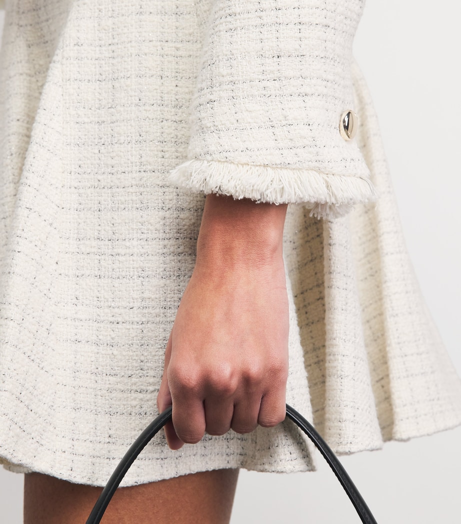 Tweed Cropped Jacket ECRU Image 3