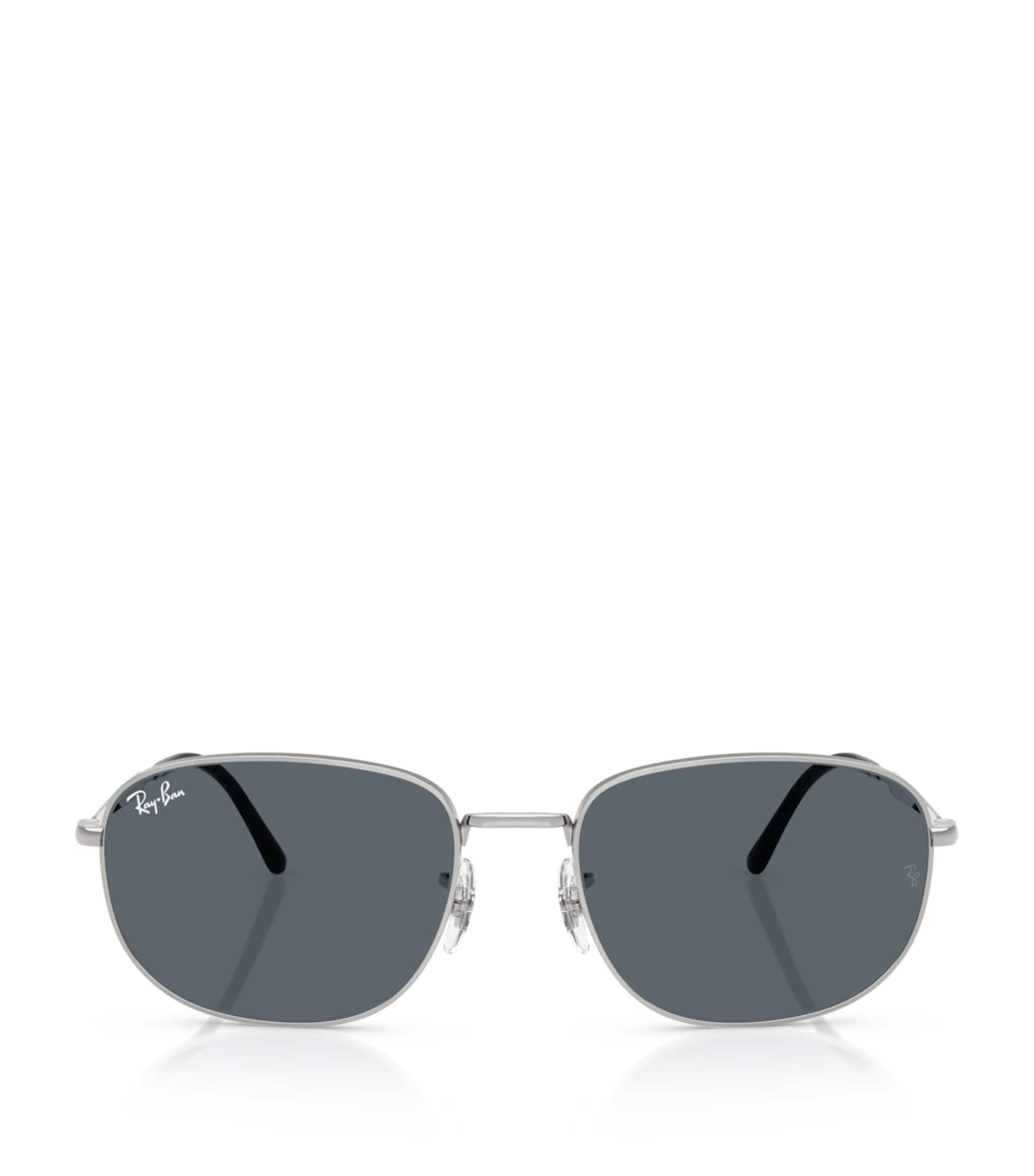 Ray-Ban RB3754 Pillow Sunglasses Silver Image 1