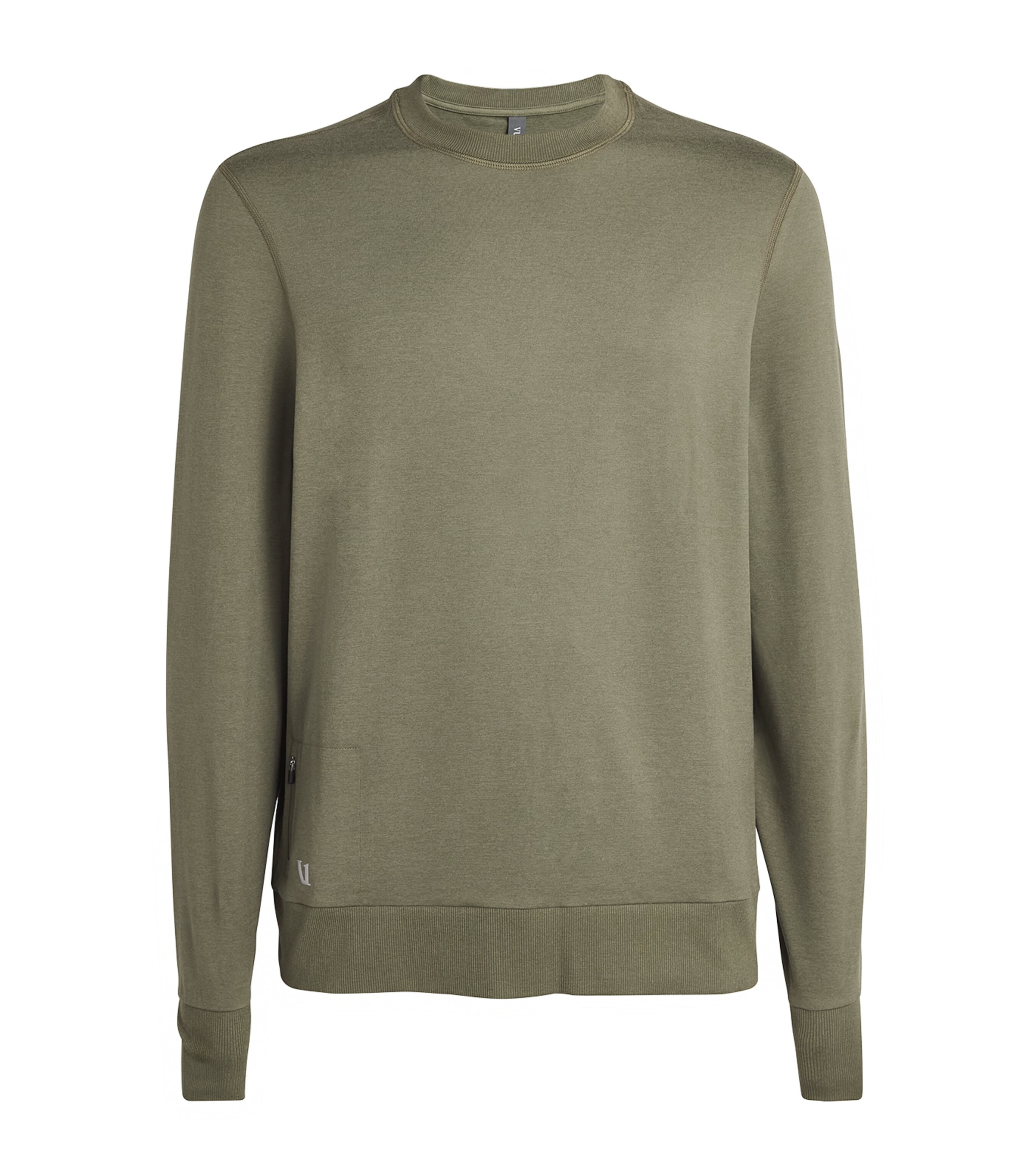 Shop Vuori Ponto Sweatshirt In Green