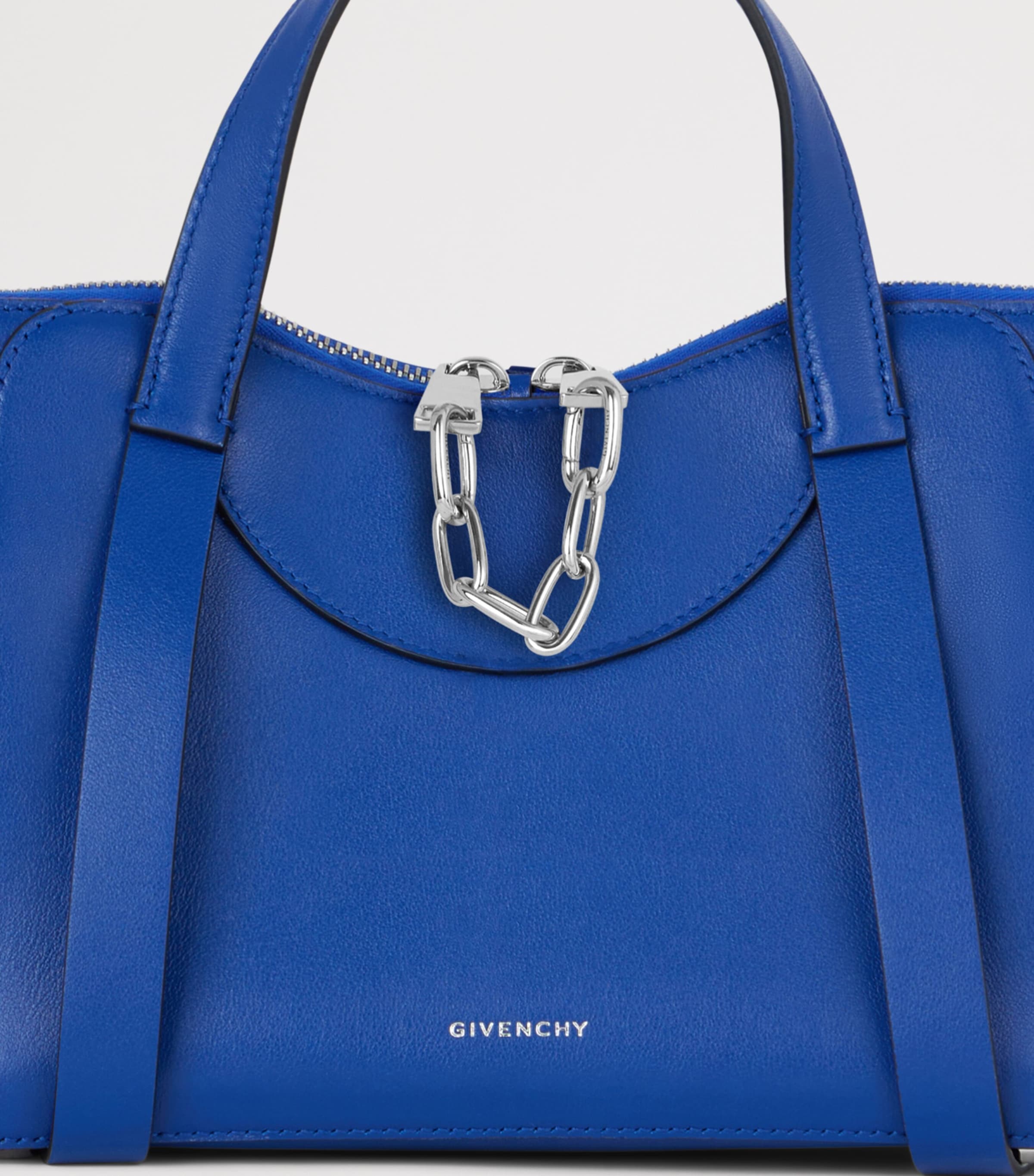 Givenchy Small Leather Snatch Top-Handle Bag Image 5