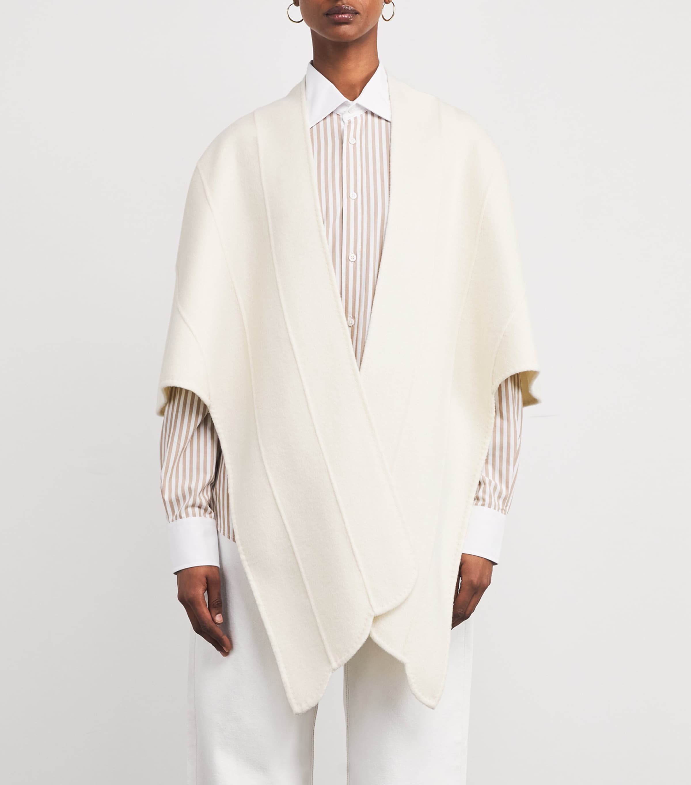 Cashmere Stole PEARL Image 3