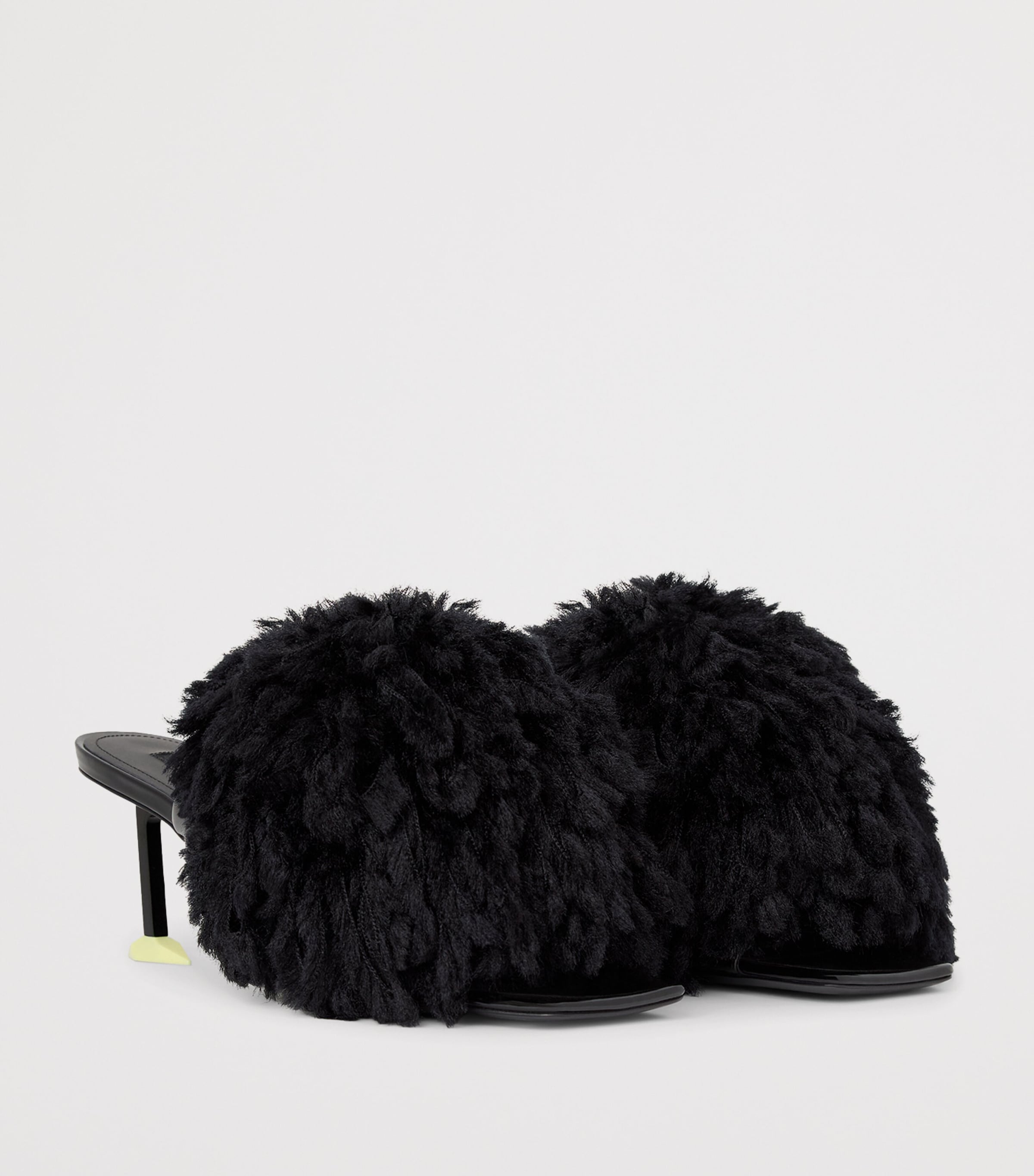 Givenchy Leather Pompom Heeled Mules 65 Image 3